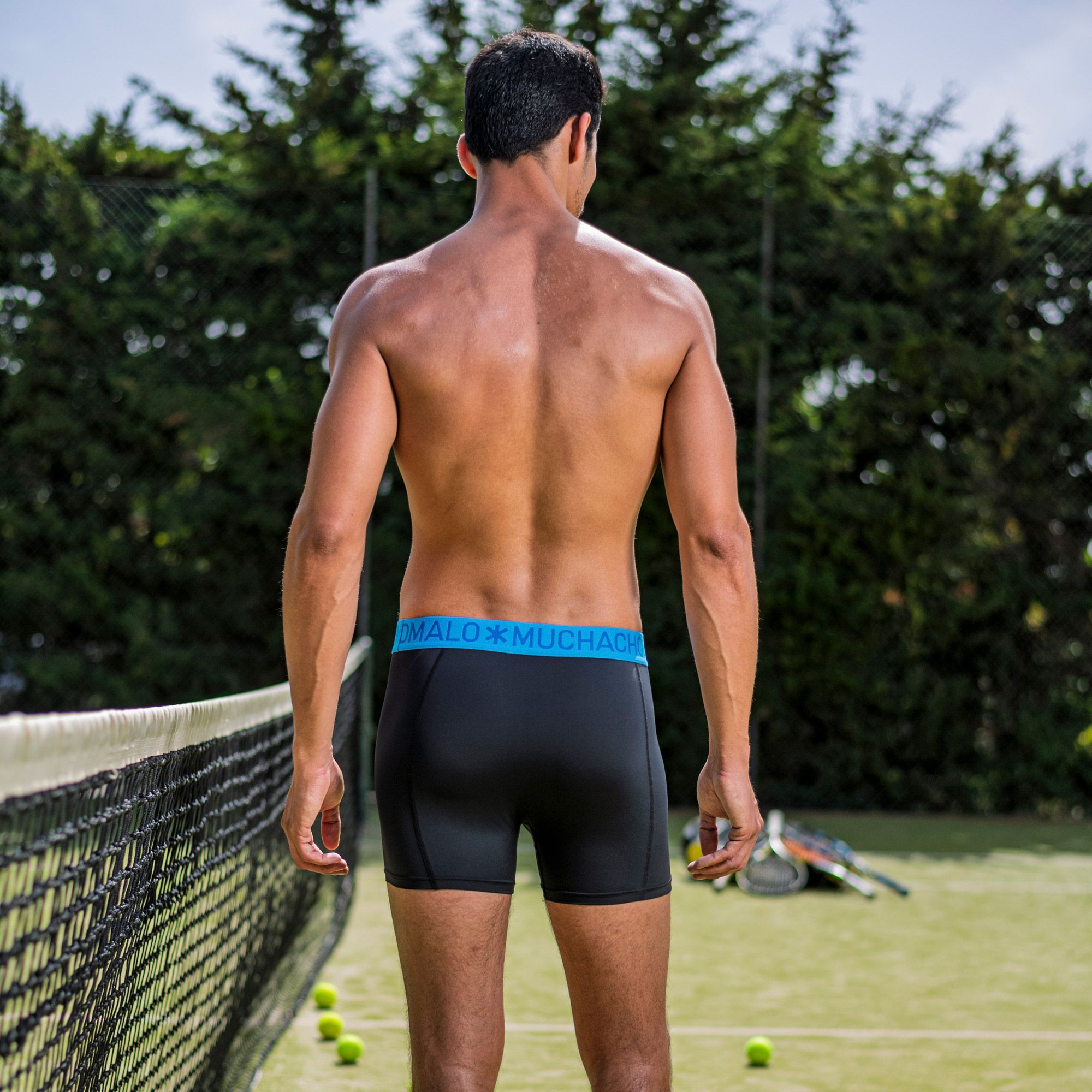 Muchachomalo Microfiber Solid Boxershorts Heren (3-pack)