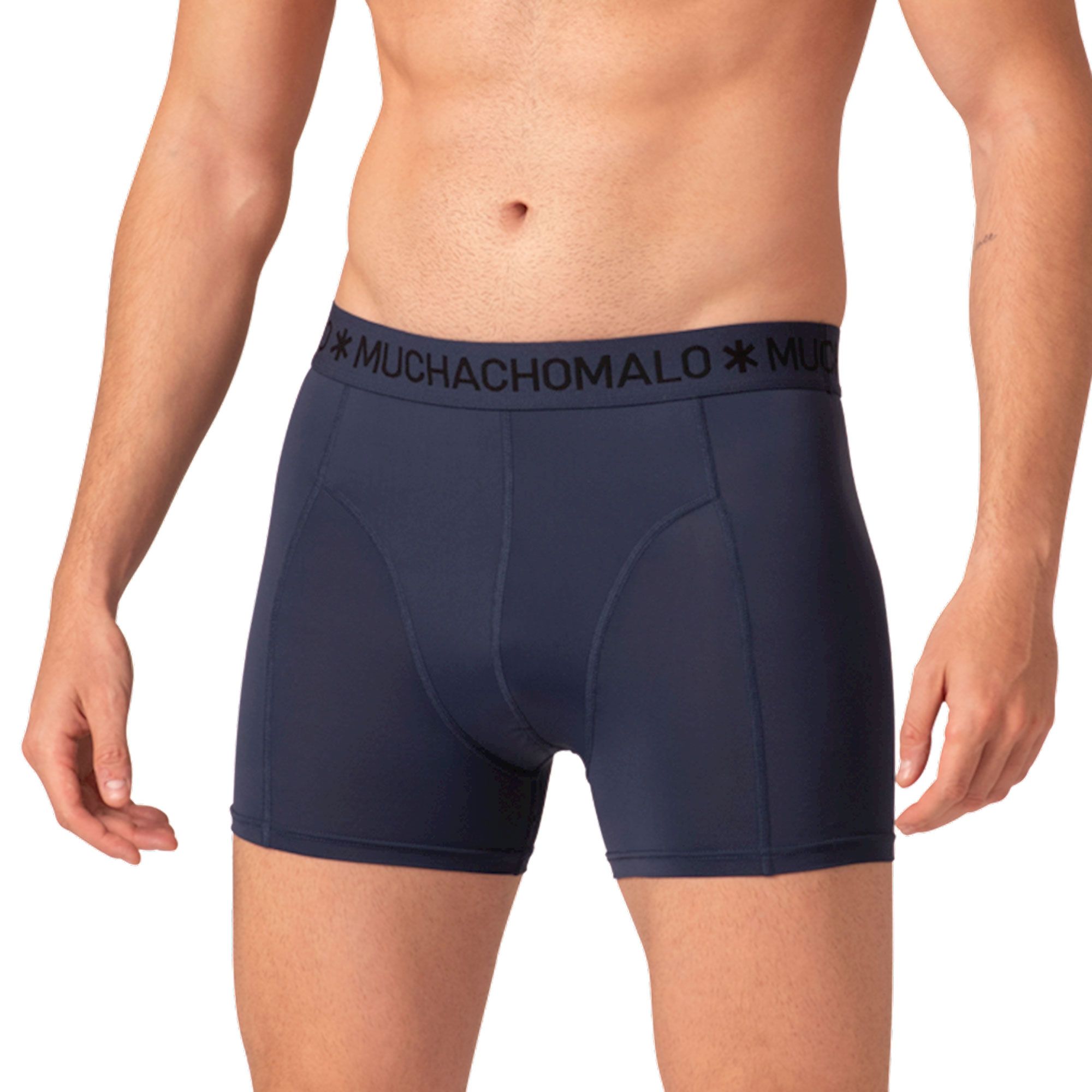 Muchachomalo Microfiber Solid Boxershorts Heren (3-pack)