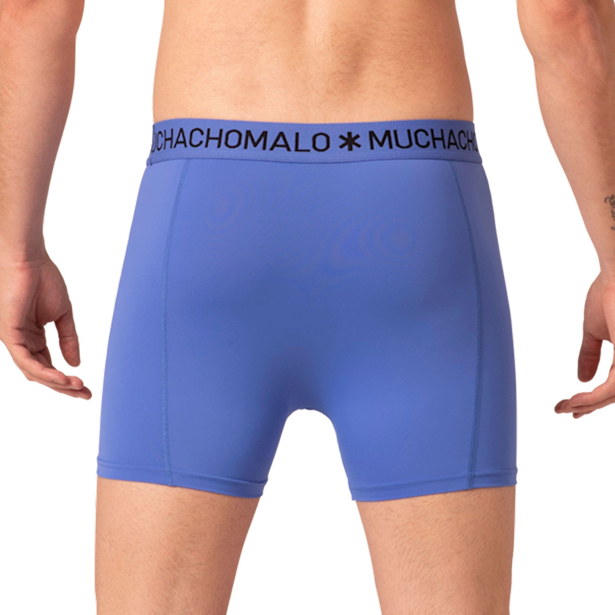 Muchachomalo Microfiber Solid Boxershorts Heren (3-pack)