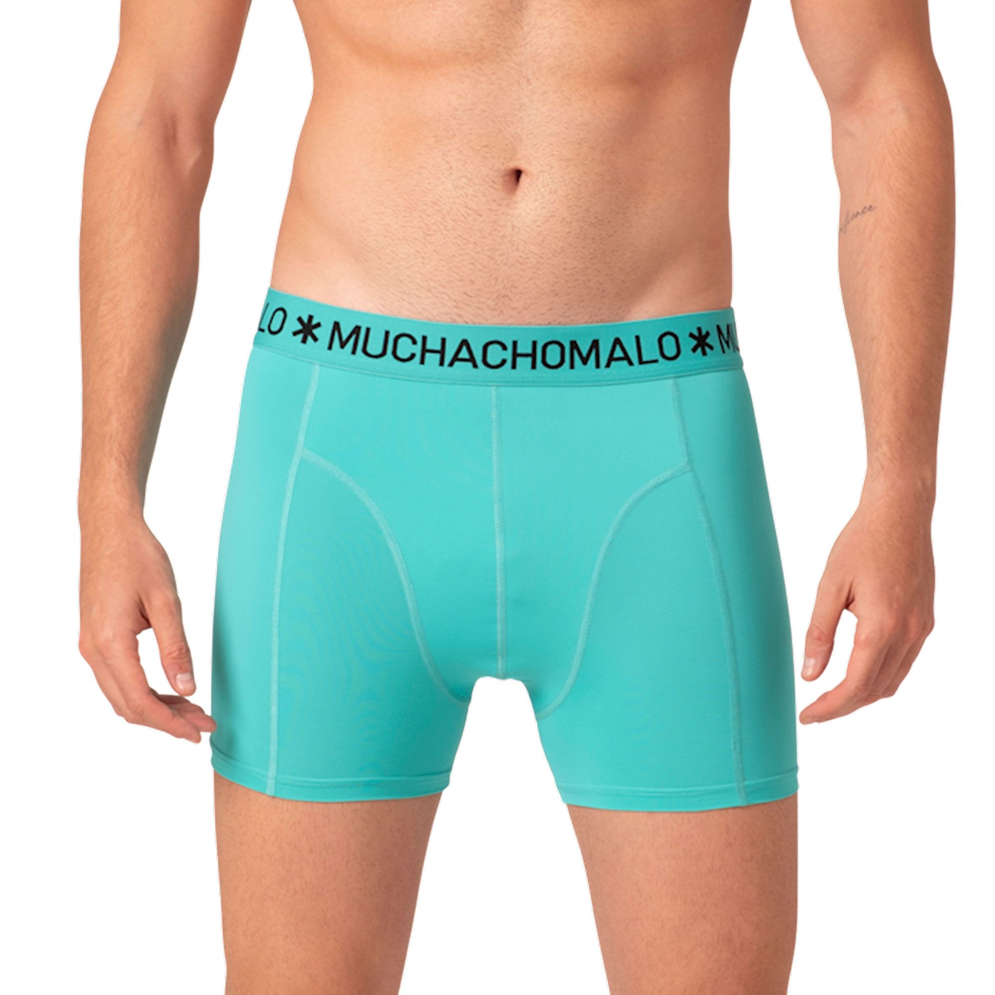 Muchachomalo Microfiber Solid Boxershorts Heren (3-pack)