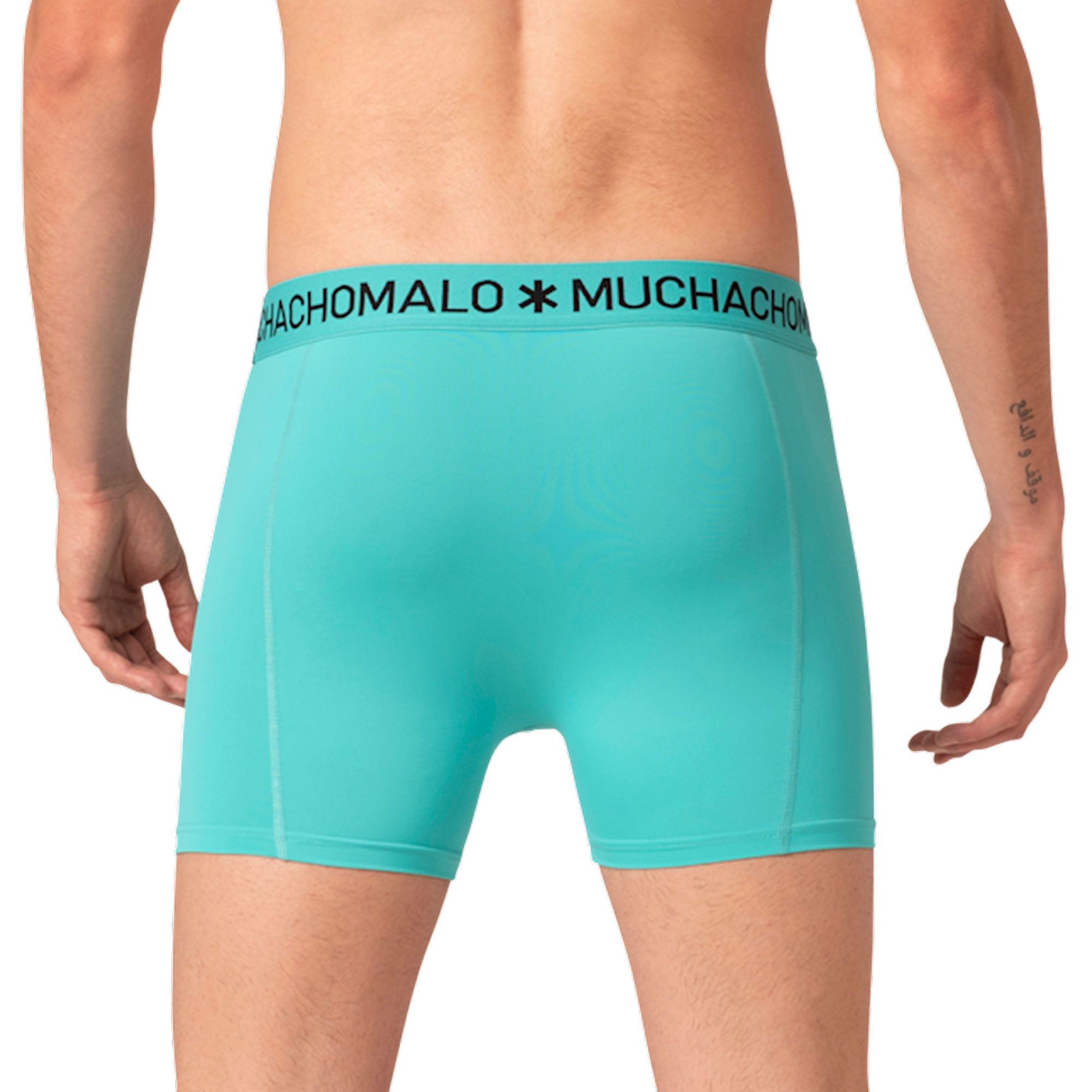 Muchachomalo Microfiber Solid Boxershorts Heren (3-pack)