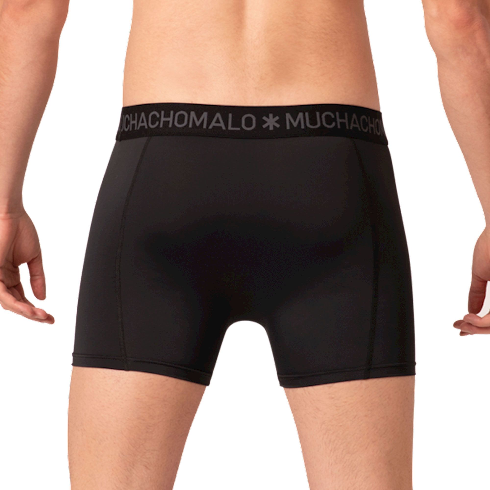 Muchachomalo Microfiber Solid Boxershorts Heren (3-pack)