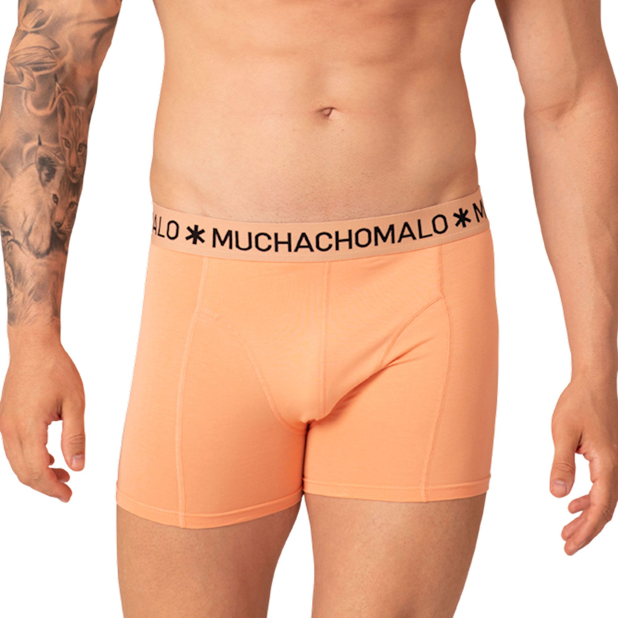 Muchachomalo Solid Boxershorts Heren (10-pack)