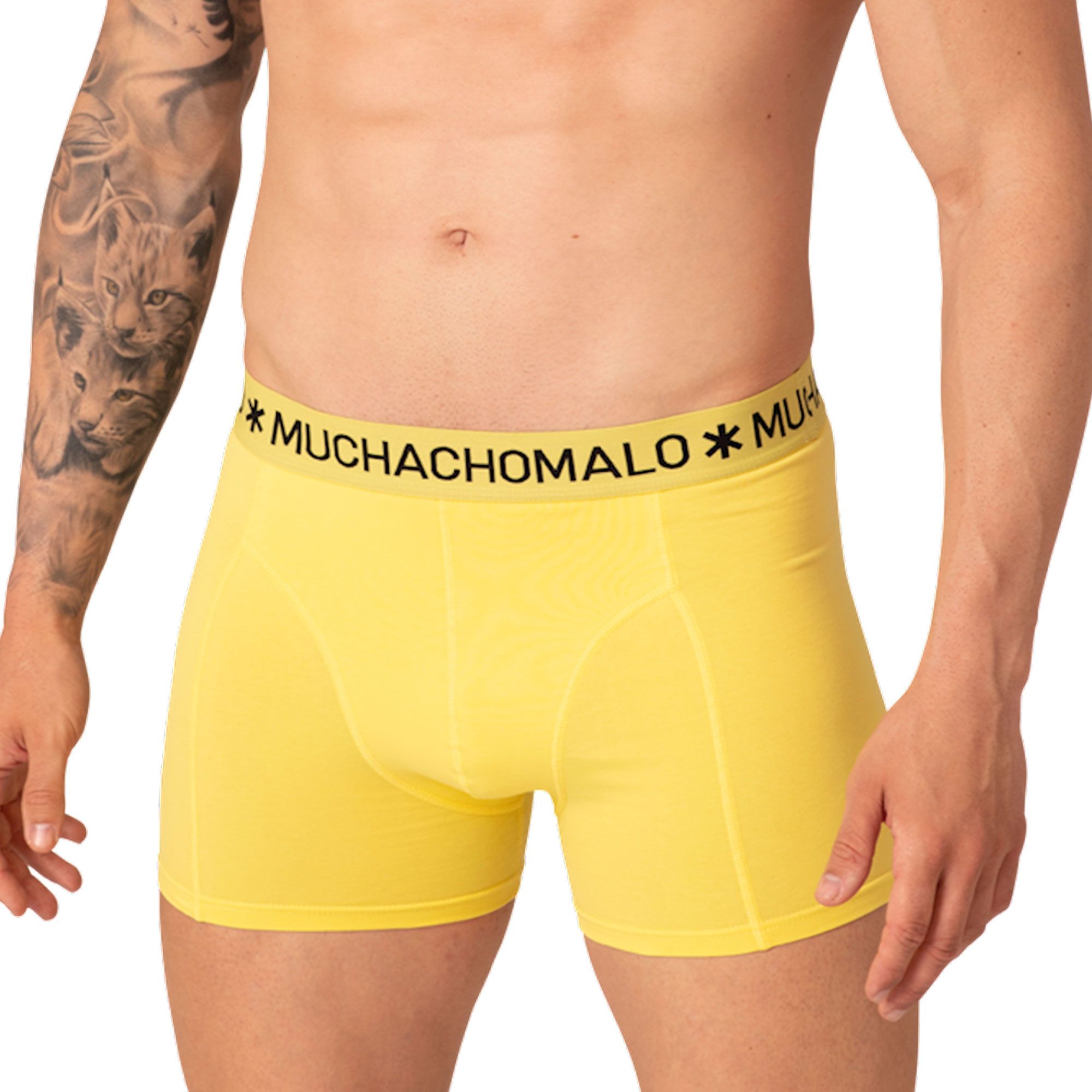Muchachomalo Solid Boxershorts Heren (10-pack)
