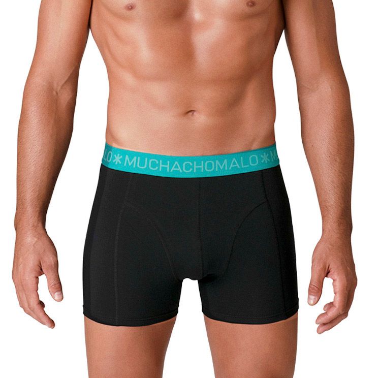 Muchachomalo Solid Boxershorts Heren (10-pack)