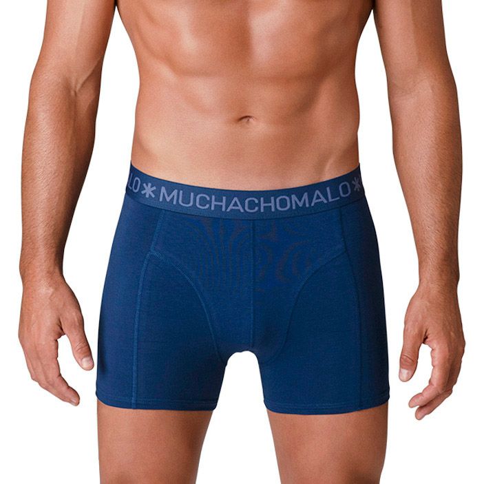 Muchachomalo Solid Boxershorts Heren (10-pack)