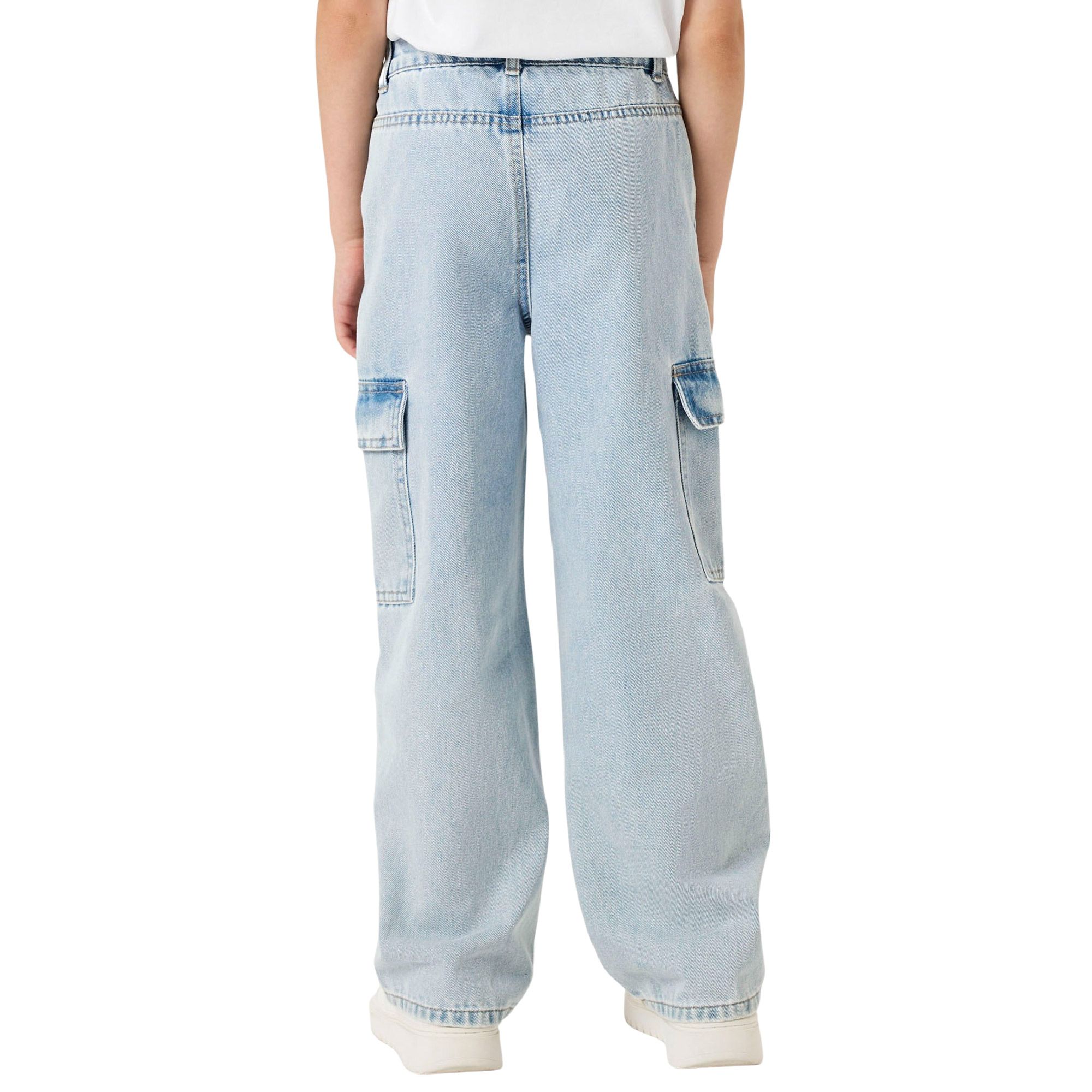 Name It Rose Wide Cargo Jeans Meisjes