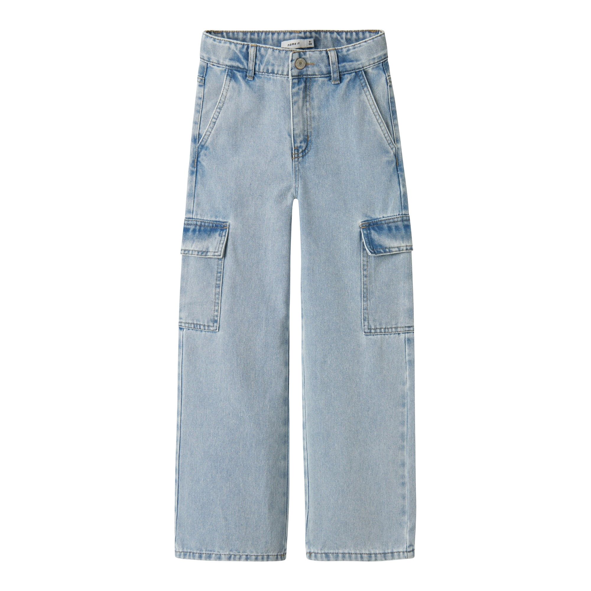 Name It Rose Wide Cargo Jeans Meisjes