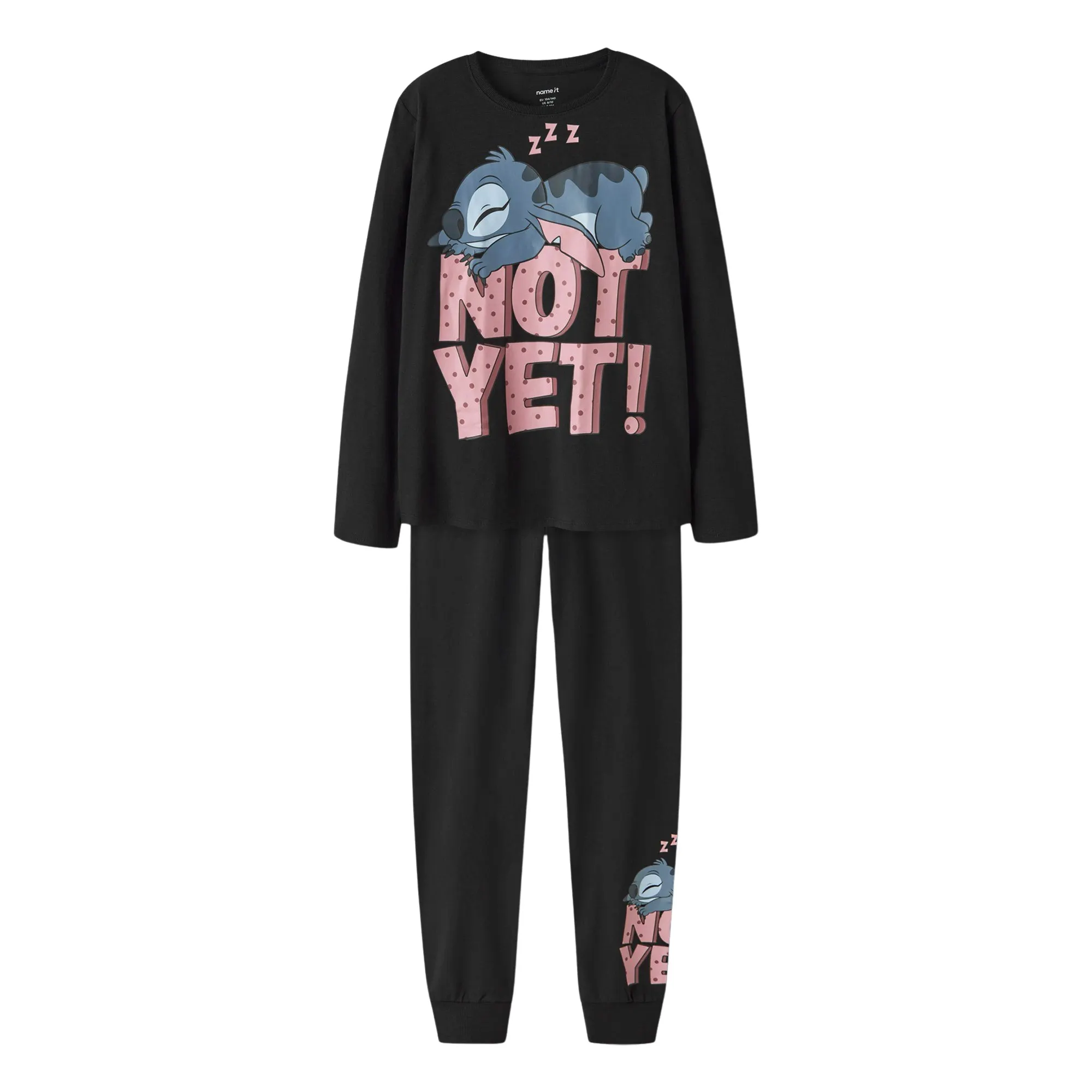 Name It Stitch Nachtset Pyjama Mädchen