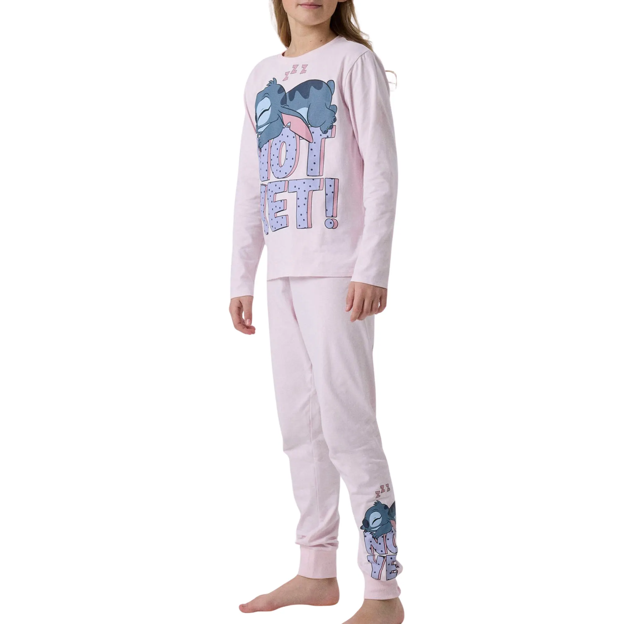 Name It Stitch Nachtset Pyjama Mädchen