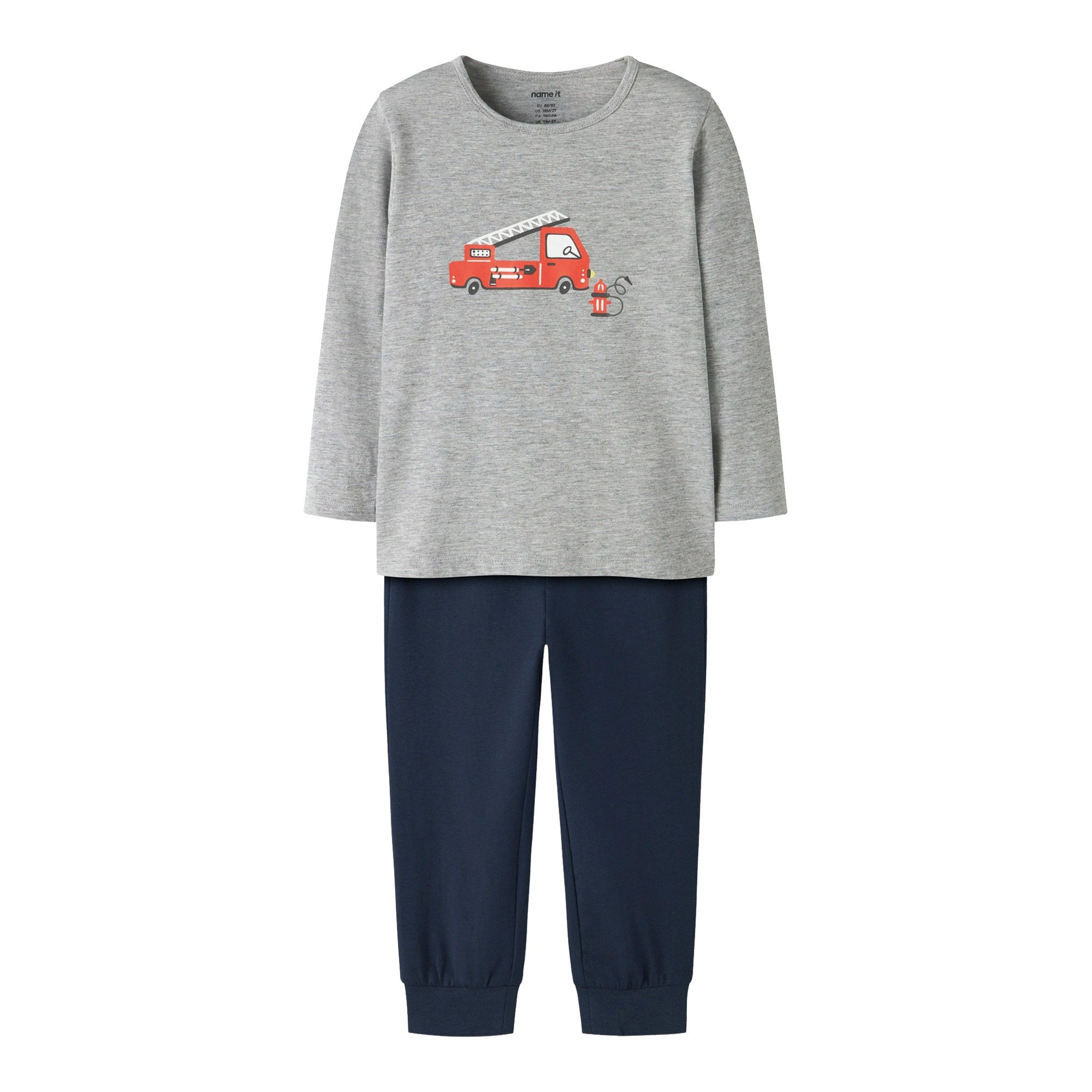 Name It Fire Truck Pyjama Jongens