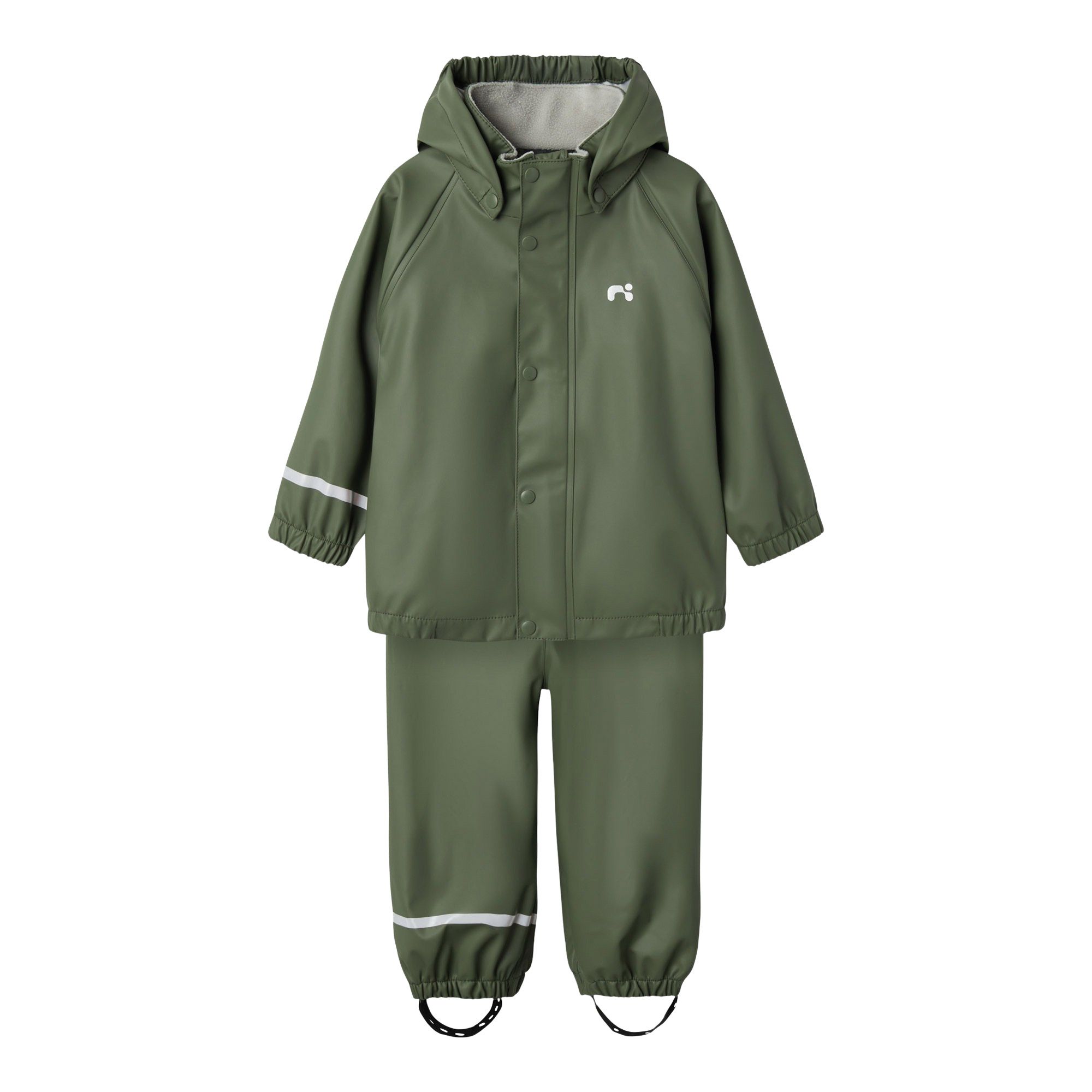 Name It - Zwart - Kinderen - Regenkleding - Reflecterend