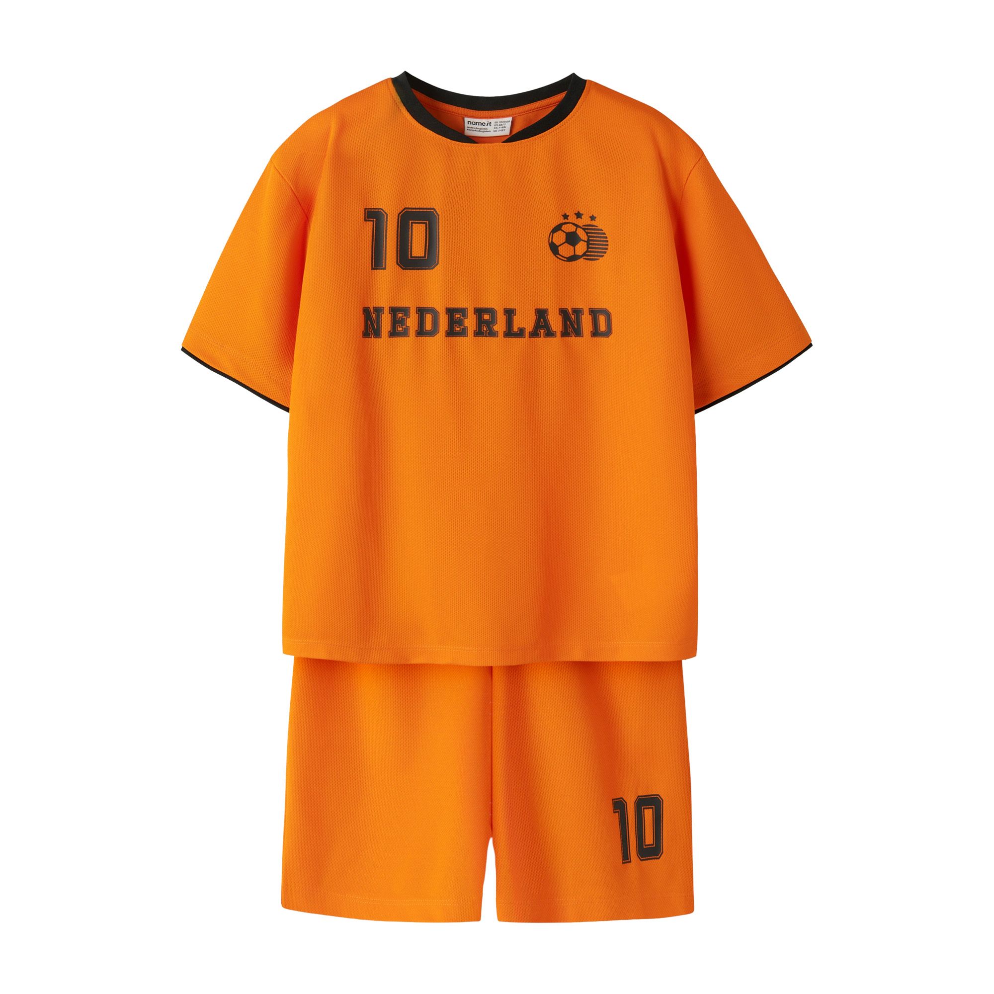 Name It Nederland WK2026 Shirt en Short Set Junior
