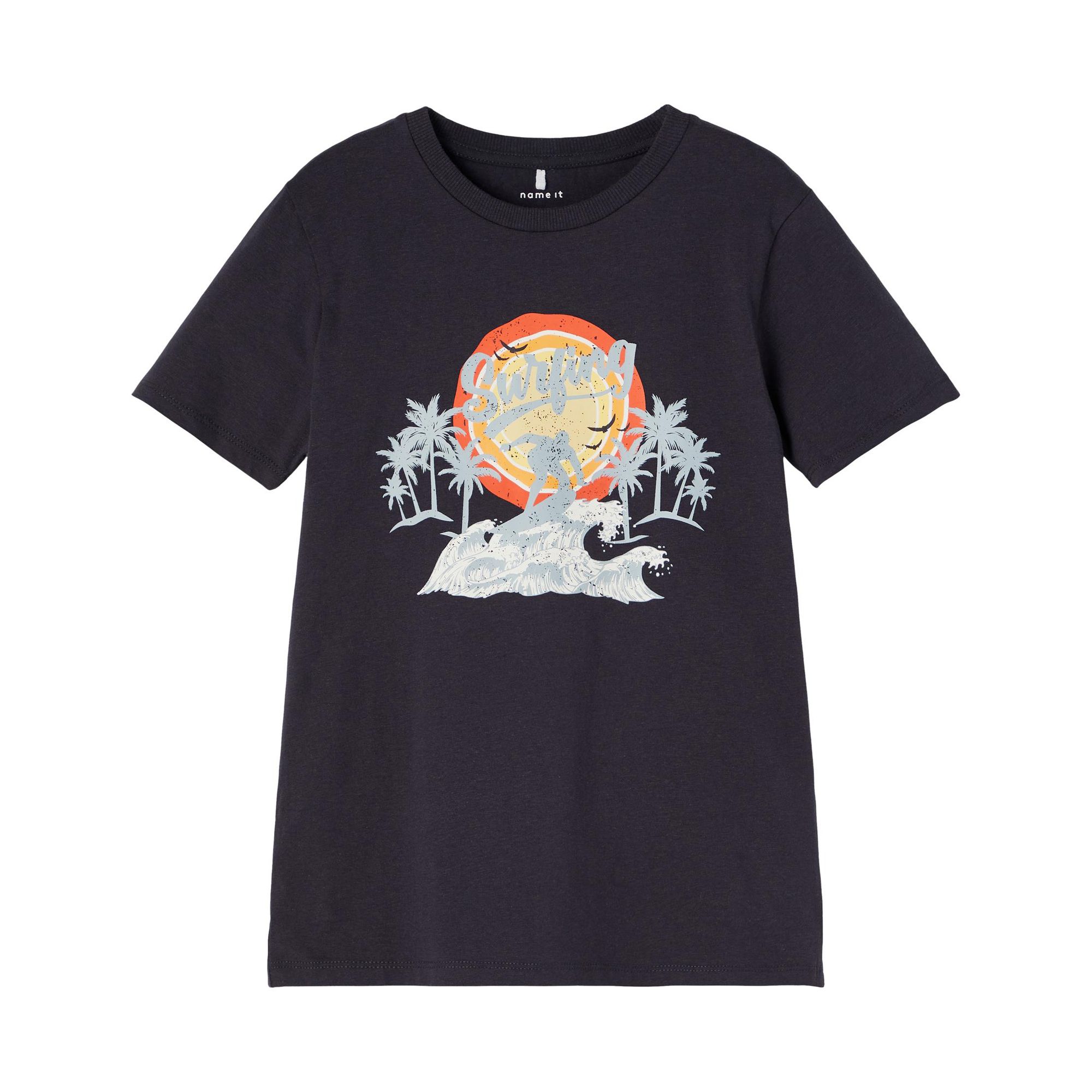 Name It Jes SS Top Camp Shirt Junior