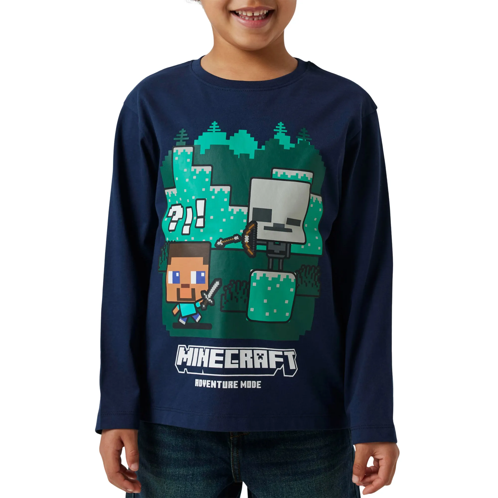 Name It Minecraft LS Shirt Junior