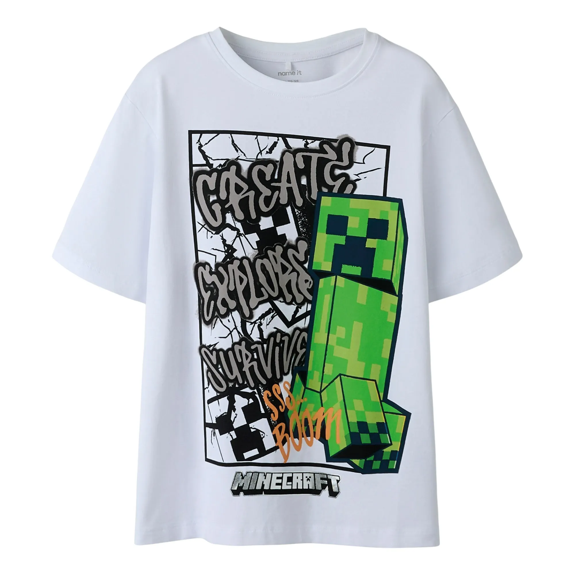Name It Mase Minecraft Regular T-shirt Junior