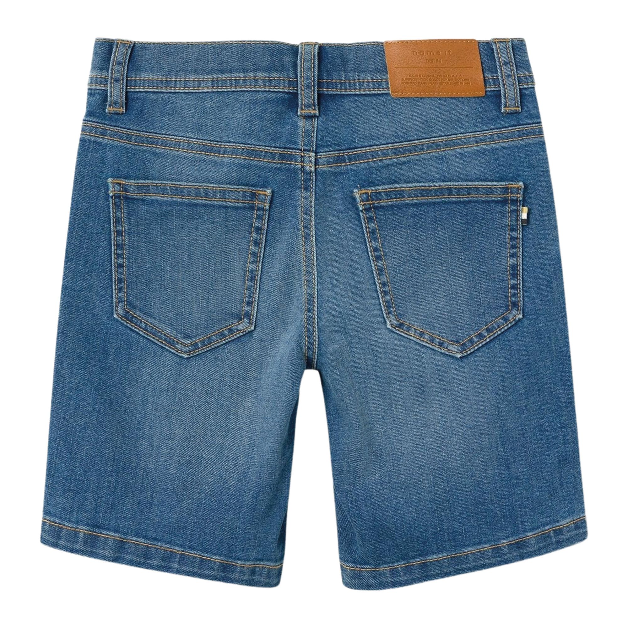 Name It Silas Slim Denim Short Jongens