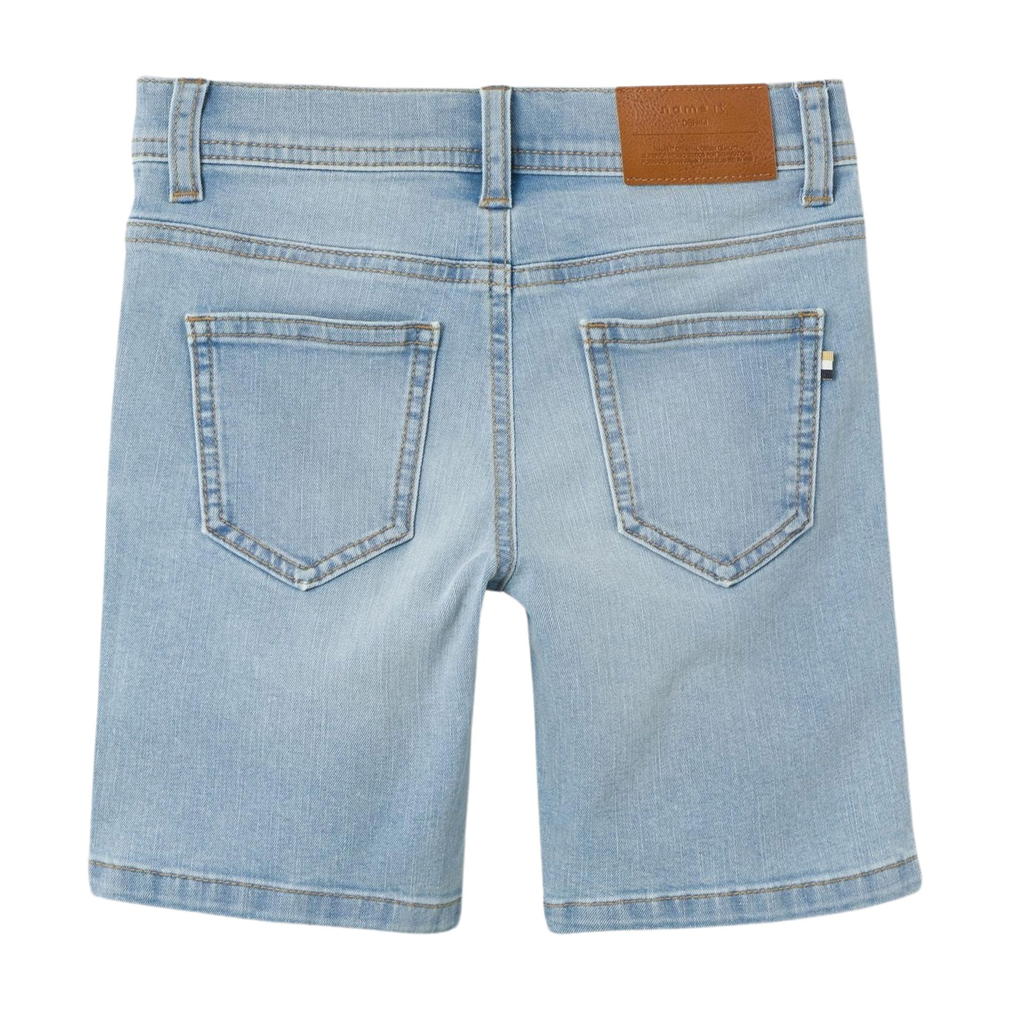 Name It Silas Slim Denim Short Jongens