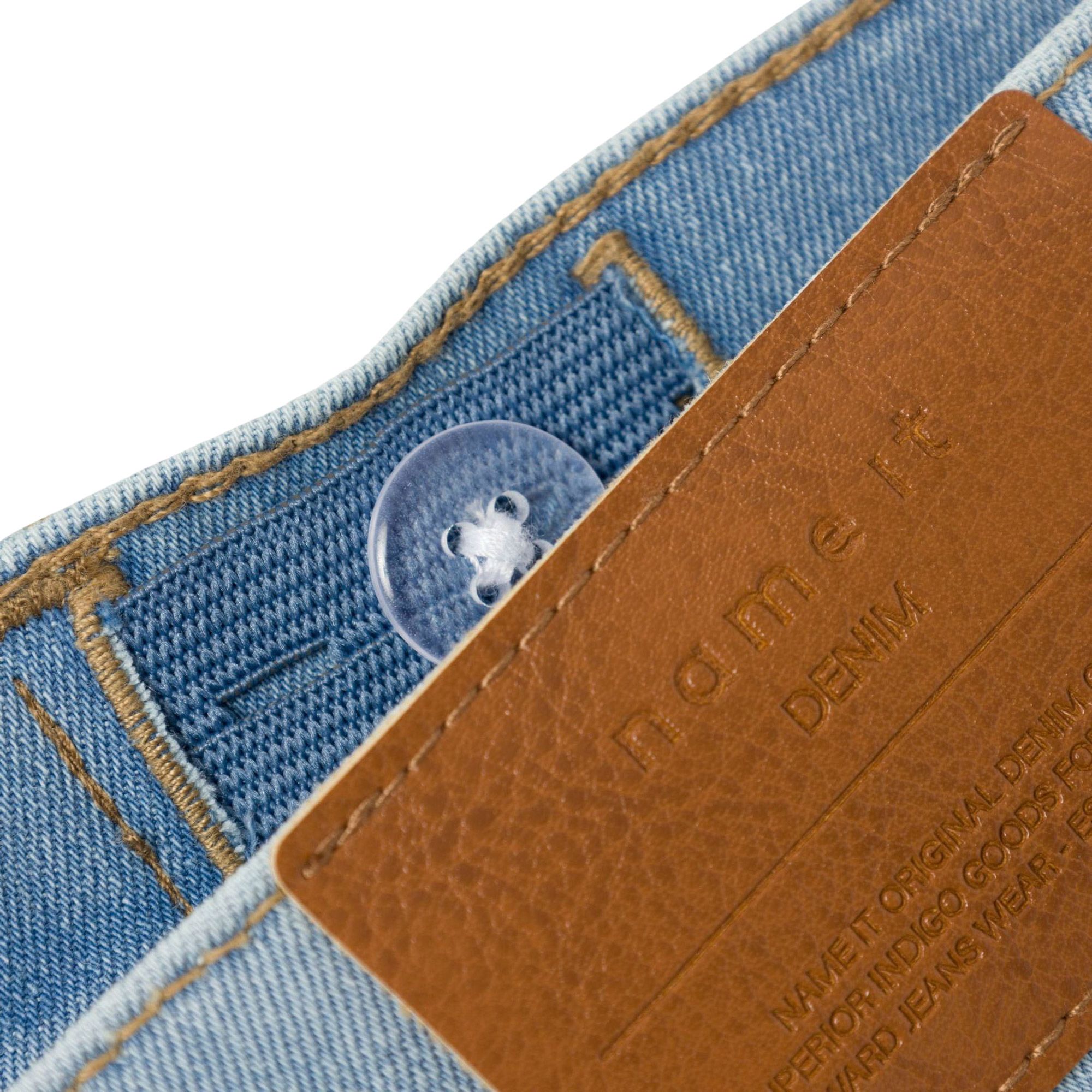 Name It Silas Slim Denim Short Jongens