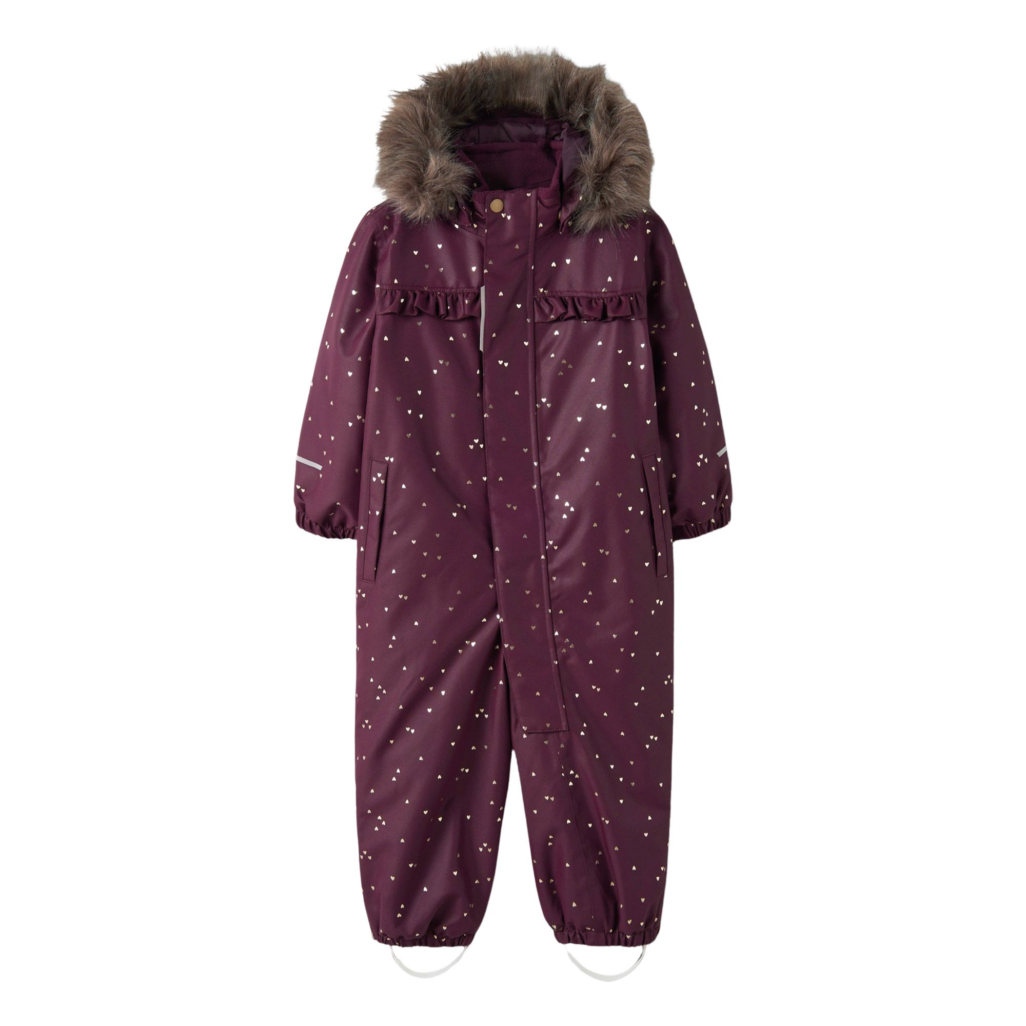 Combinaison de ski Name It Snow10 Frill Glitter Enfants