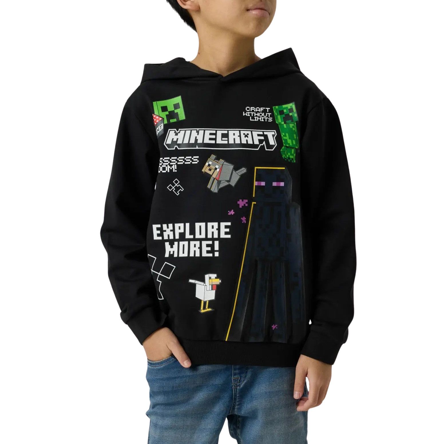 Name It Minecraft Hoodie Junior