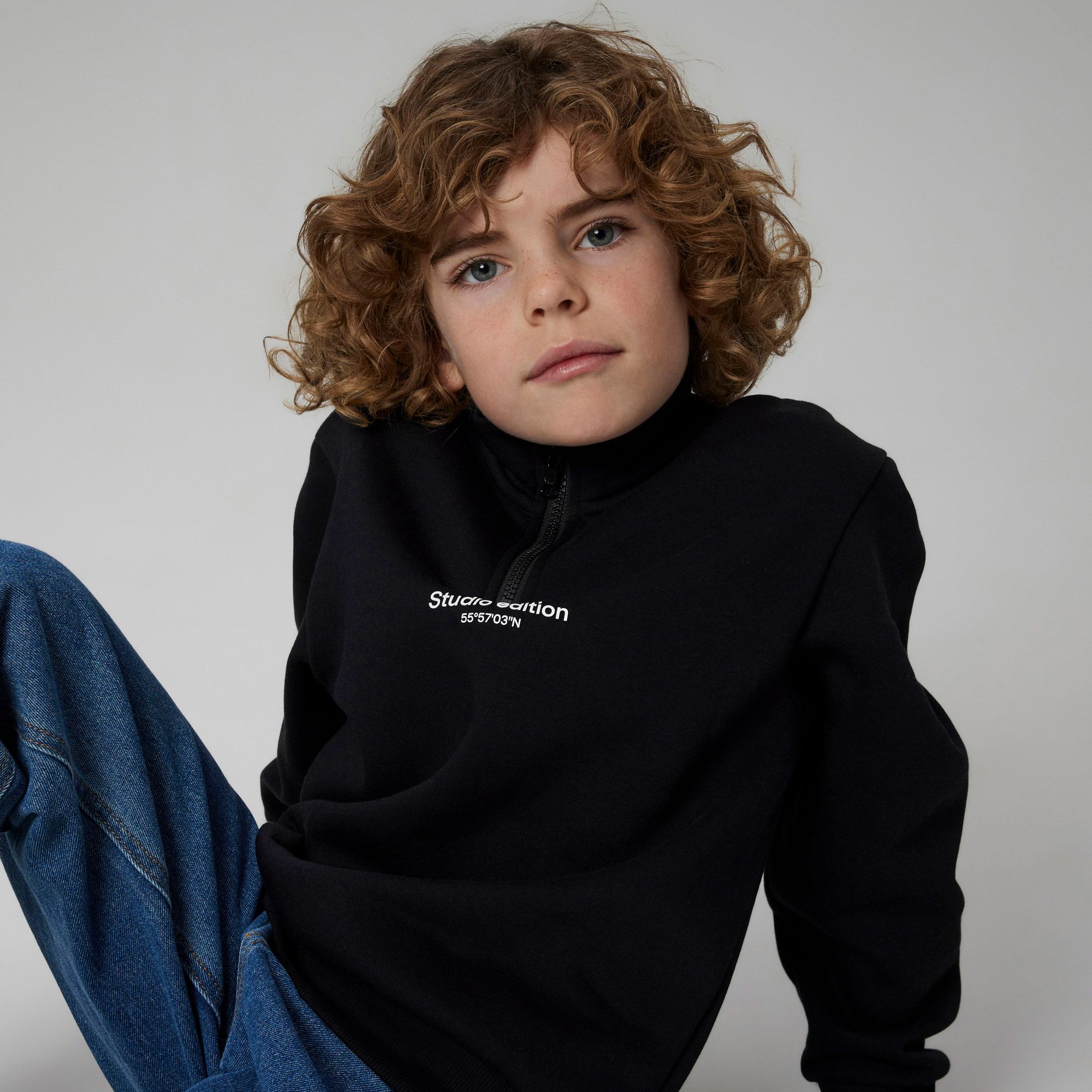 Name It Brody Zip Sweater Junior