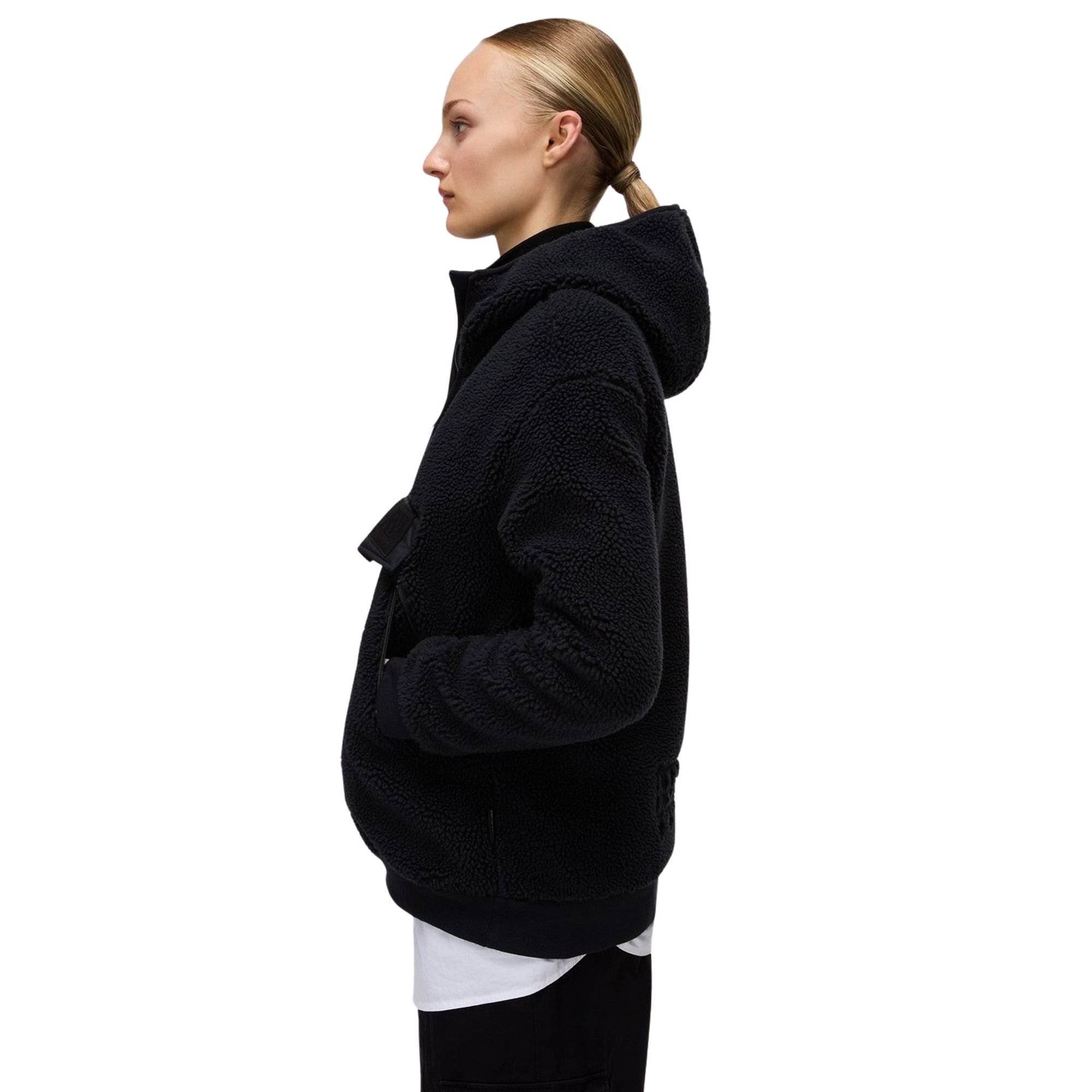 Napapijri Seline Half-Zip Hooded Fleece Sweater Women
