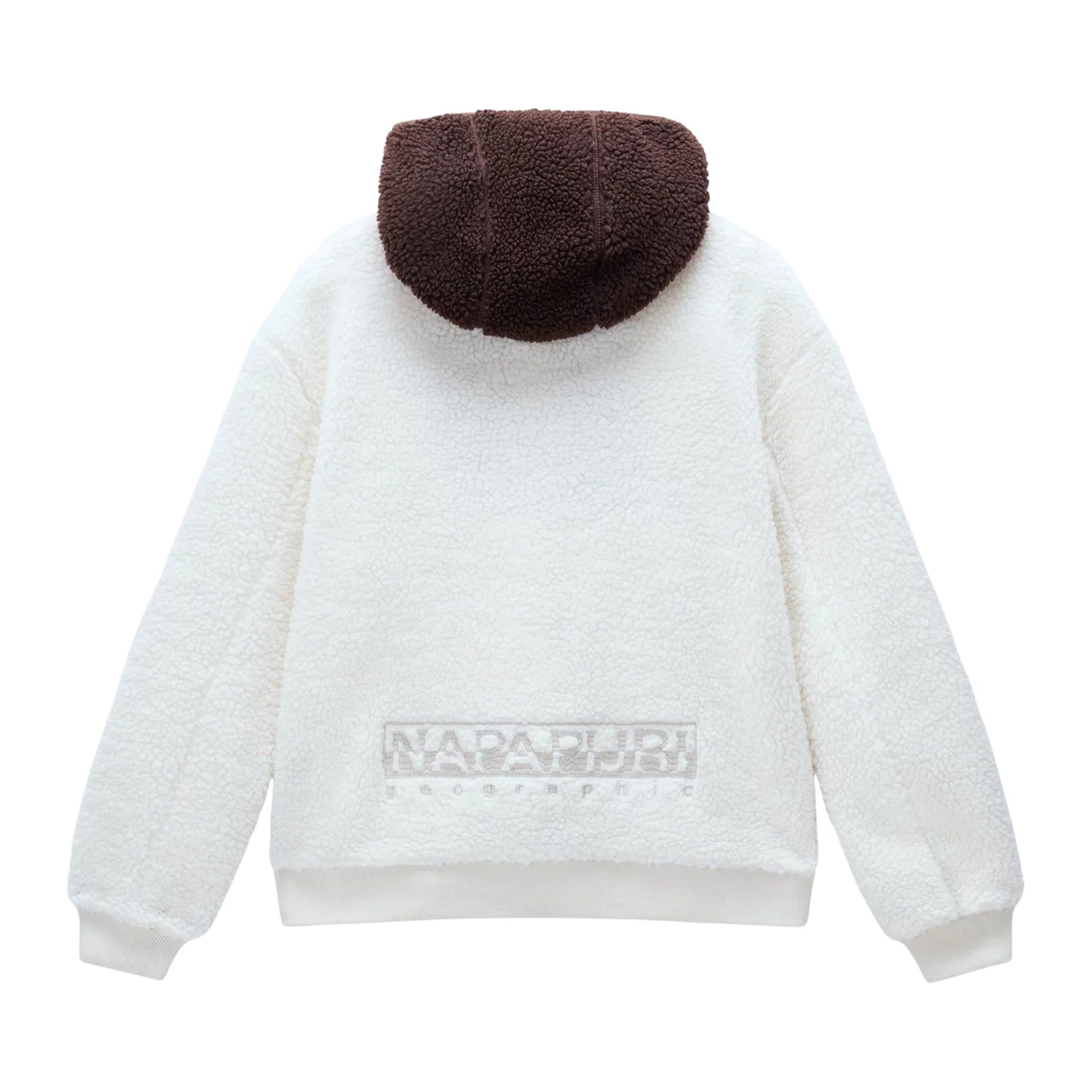 Napapijri Seline Half-Zip Hooded Fleece Sweater Dames