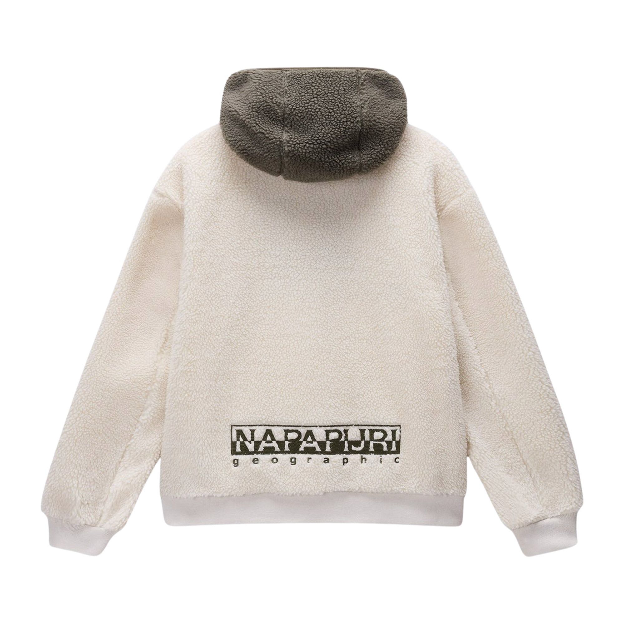 Napapijri Seline Half-Zip Hooded Fleece Sweater Dames