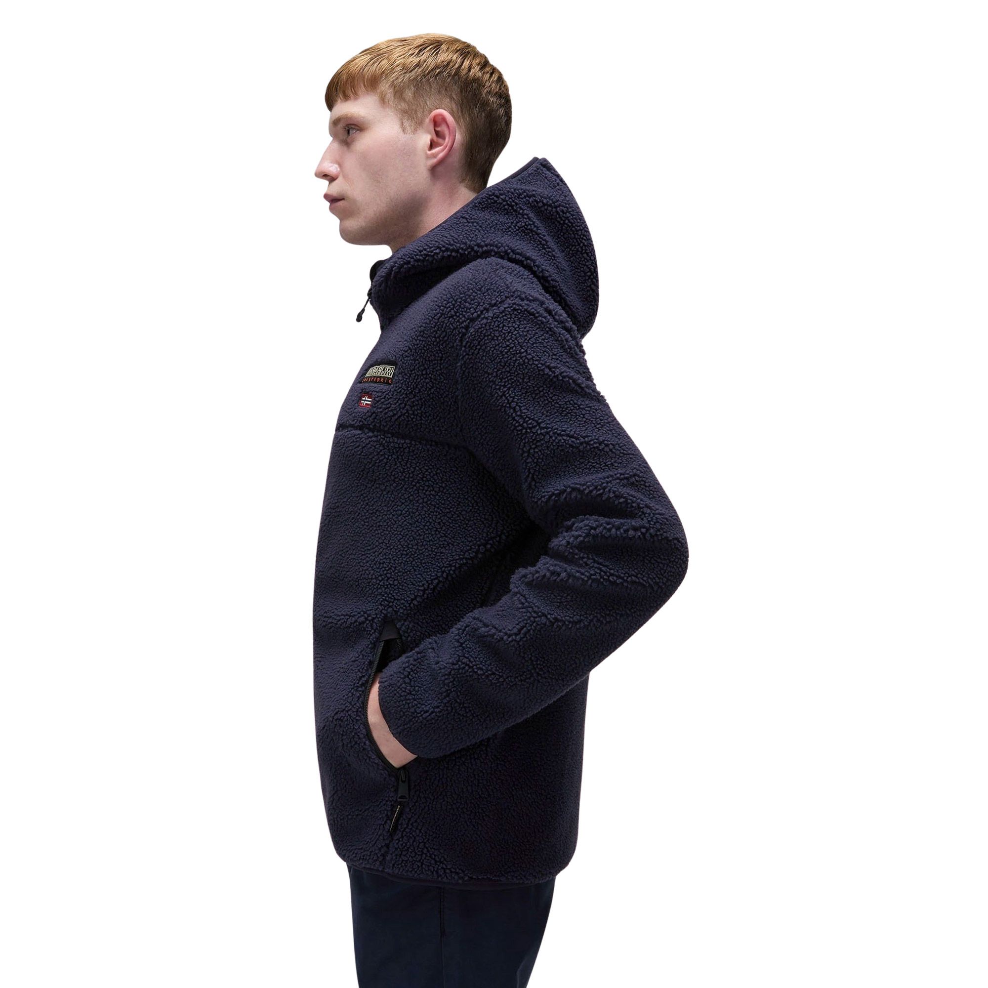 Napapijri Tynik Full Zip Hooded Fleecejacke Herren