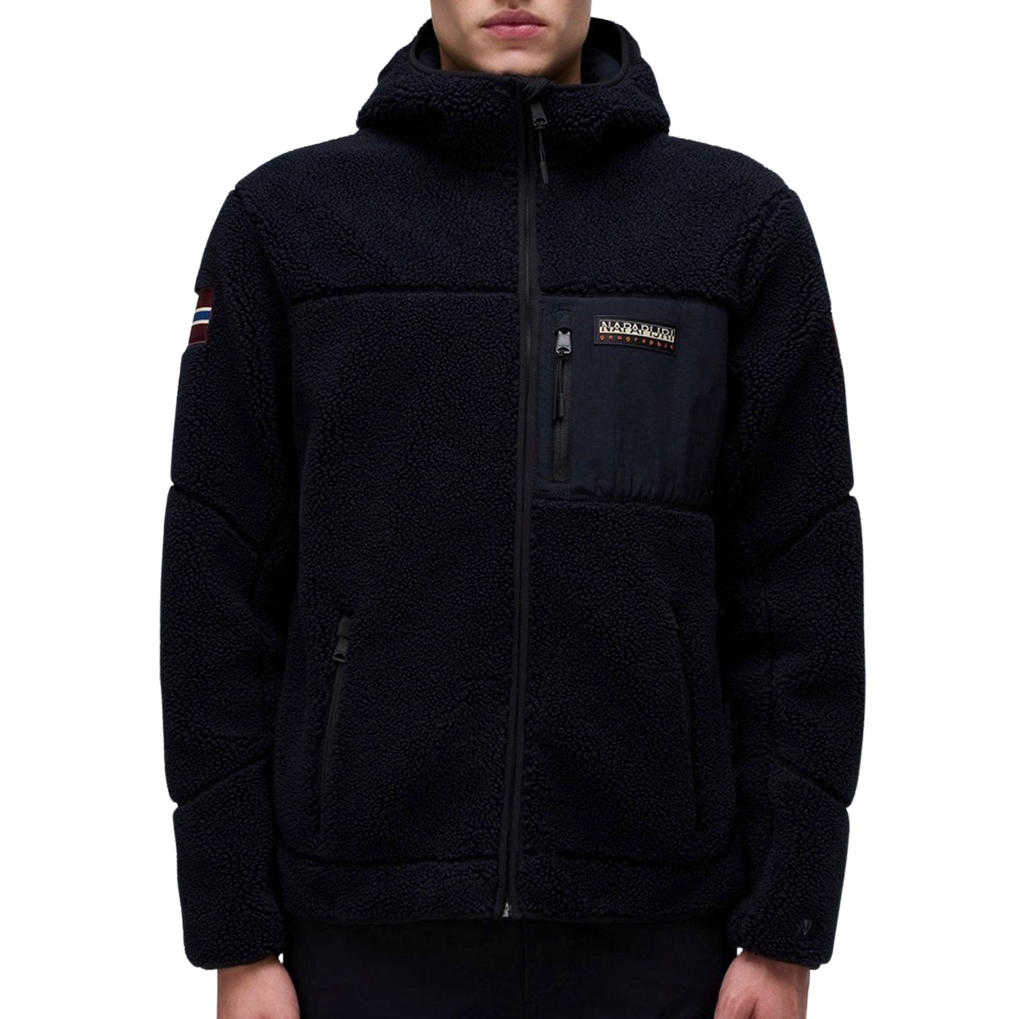 Napapijri Yupik Full-Zip Hooded Fleecejas Heren
