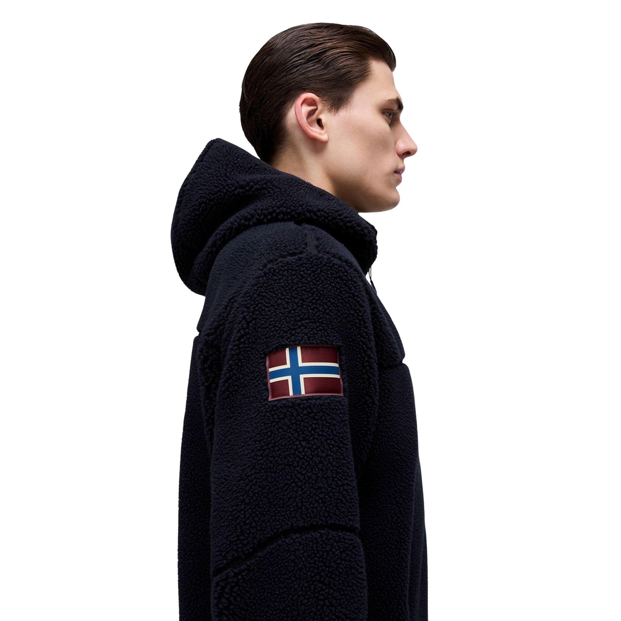 Napapijri Yupik Full-Zip Hooded Fleecejas Heren