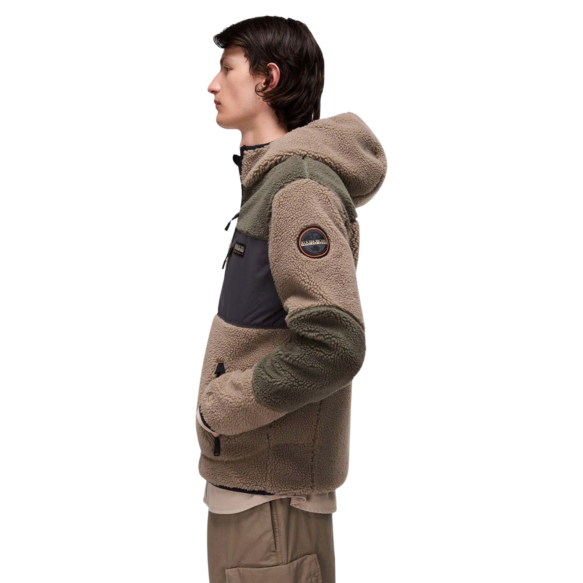 Napapijri Yupik Full-Zip Hooded Fleecejas Heren