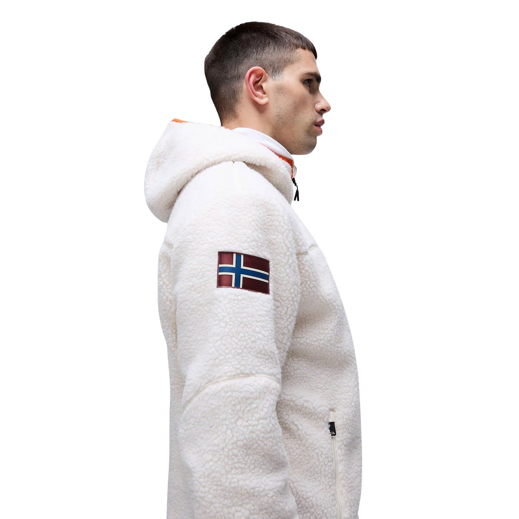 Napapijri Yupik Full-Zip Hooded Fleece Jacket Men | Plutosport