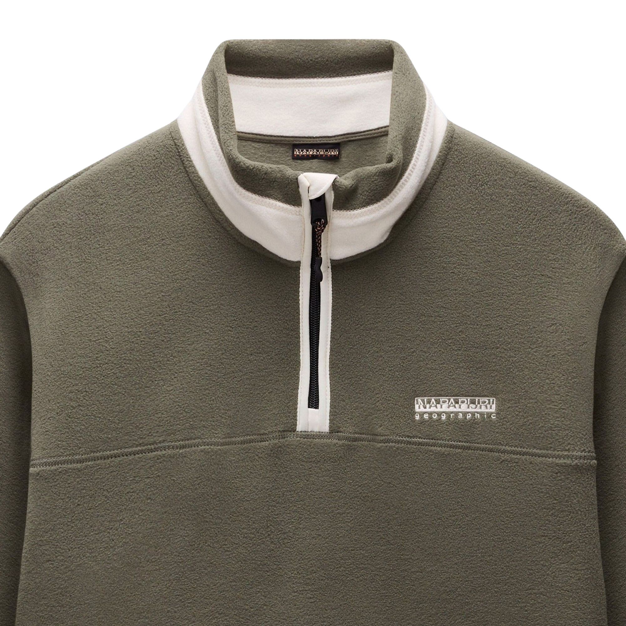 Napapijri Dergana Half Zip Fleece Sweater Heren