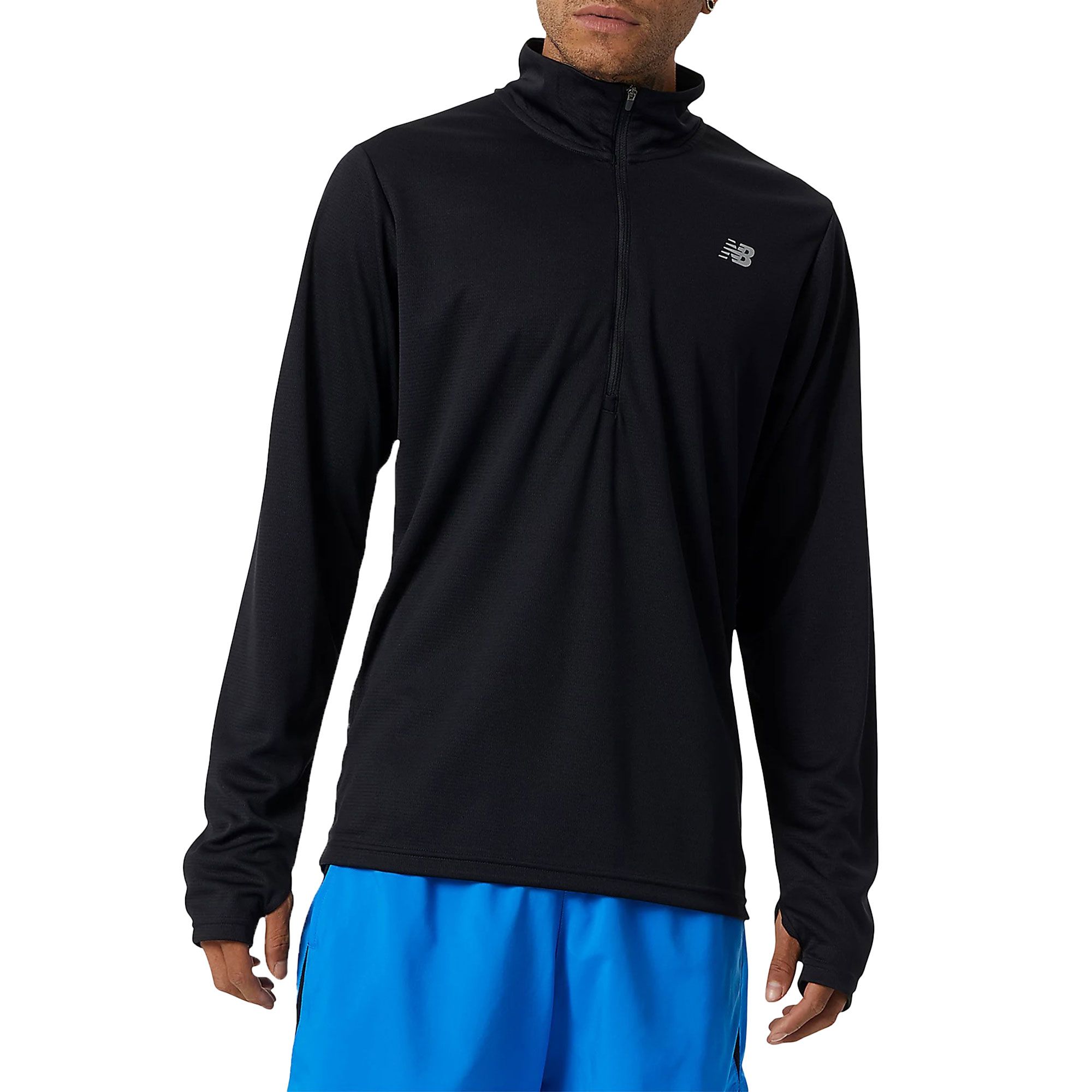 New Balance 5K Half Zip Hardloopshirt Heren