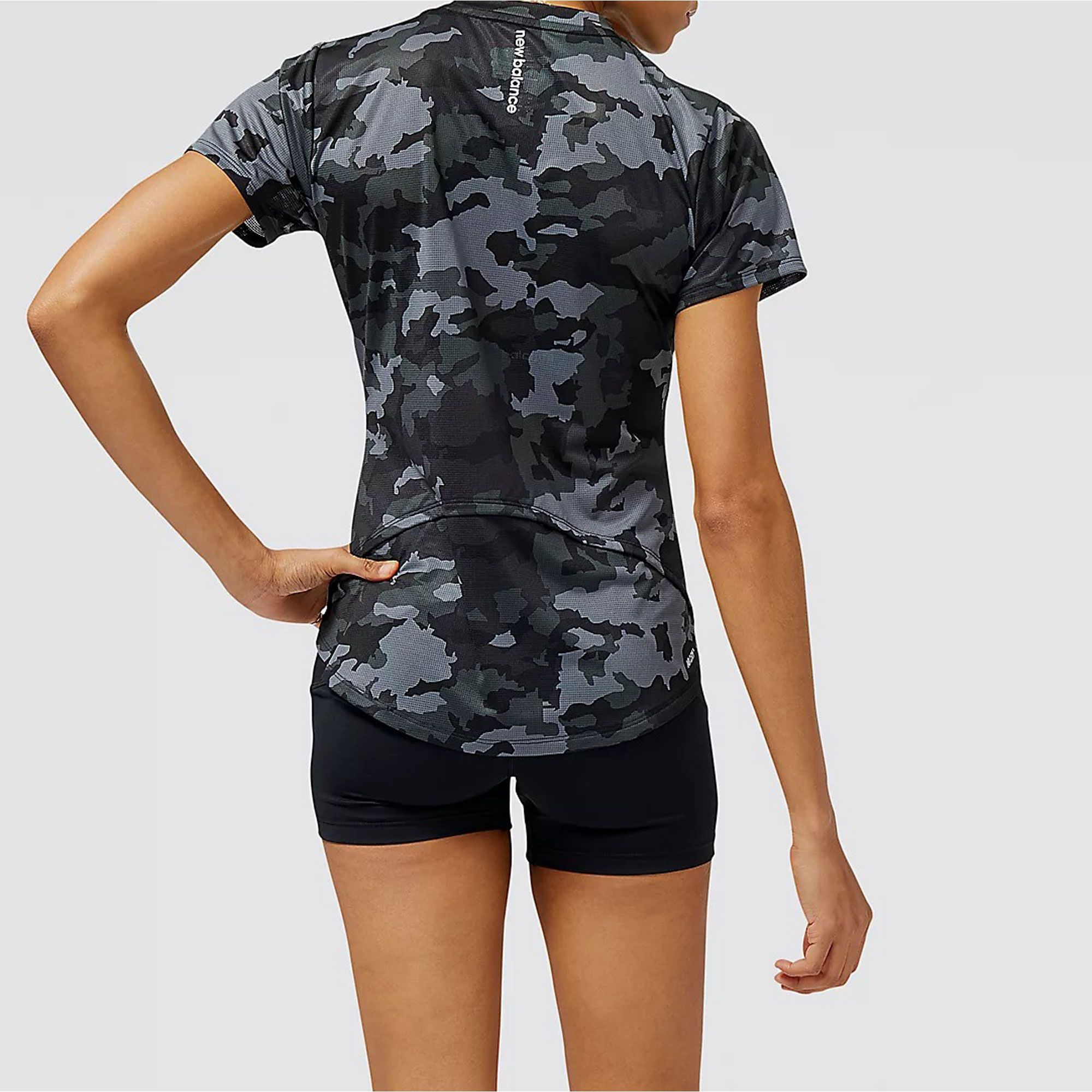 New Balance Printed Accelerate Shirt Dames