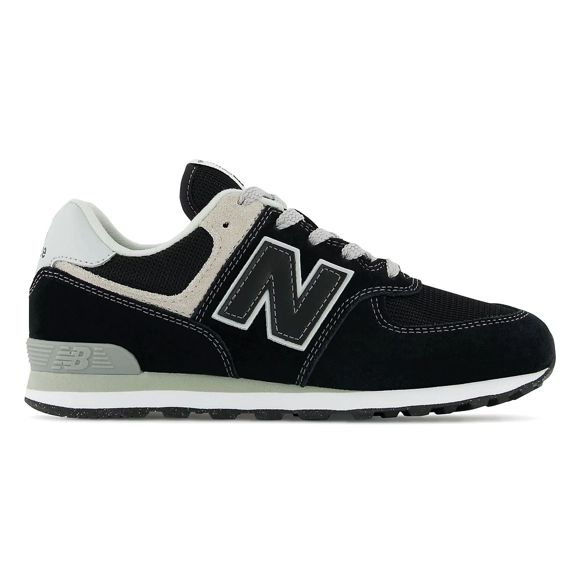 New Balance 574 sneaker zwart, beige en wit