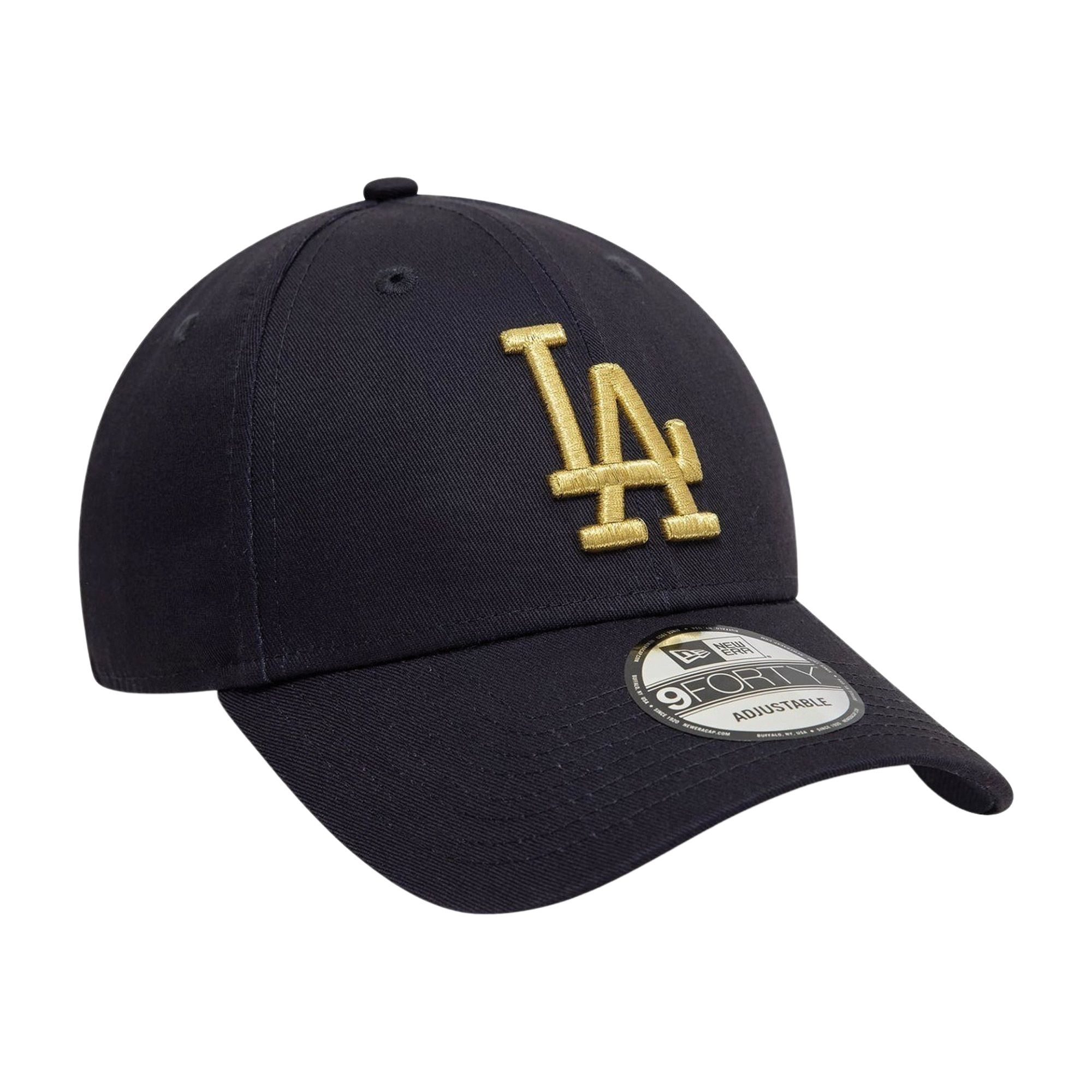 New Era LA Dodgers Metallic 9Forty Cap Senior