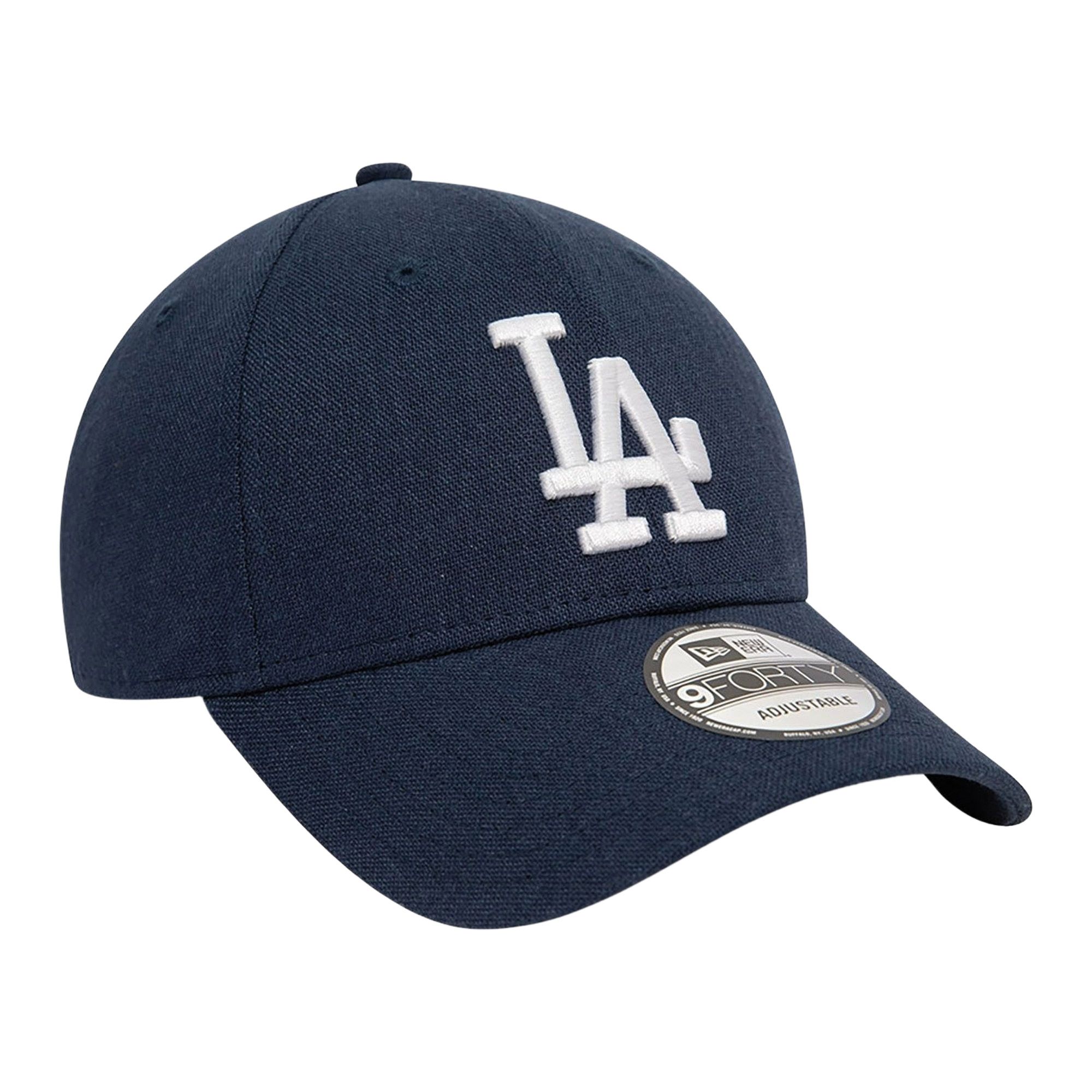 New Era LA Dodgers MLB Linen 9Forty Cap Senior