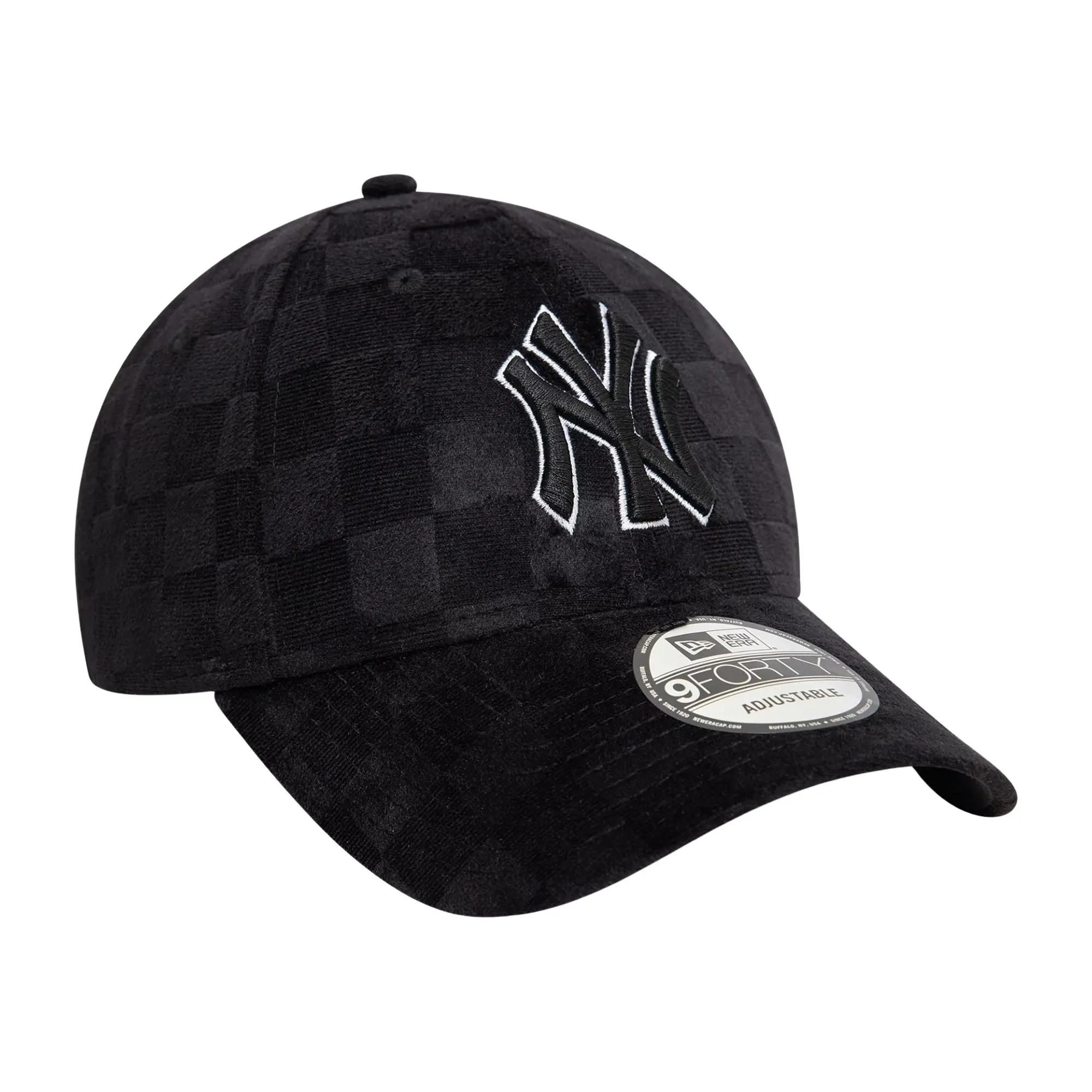 New Era NY Yankees Tonal Check 9Forty Cap Senior