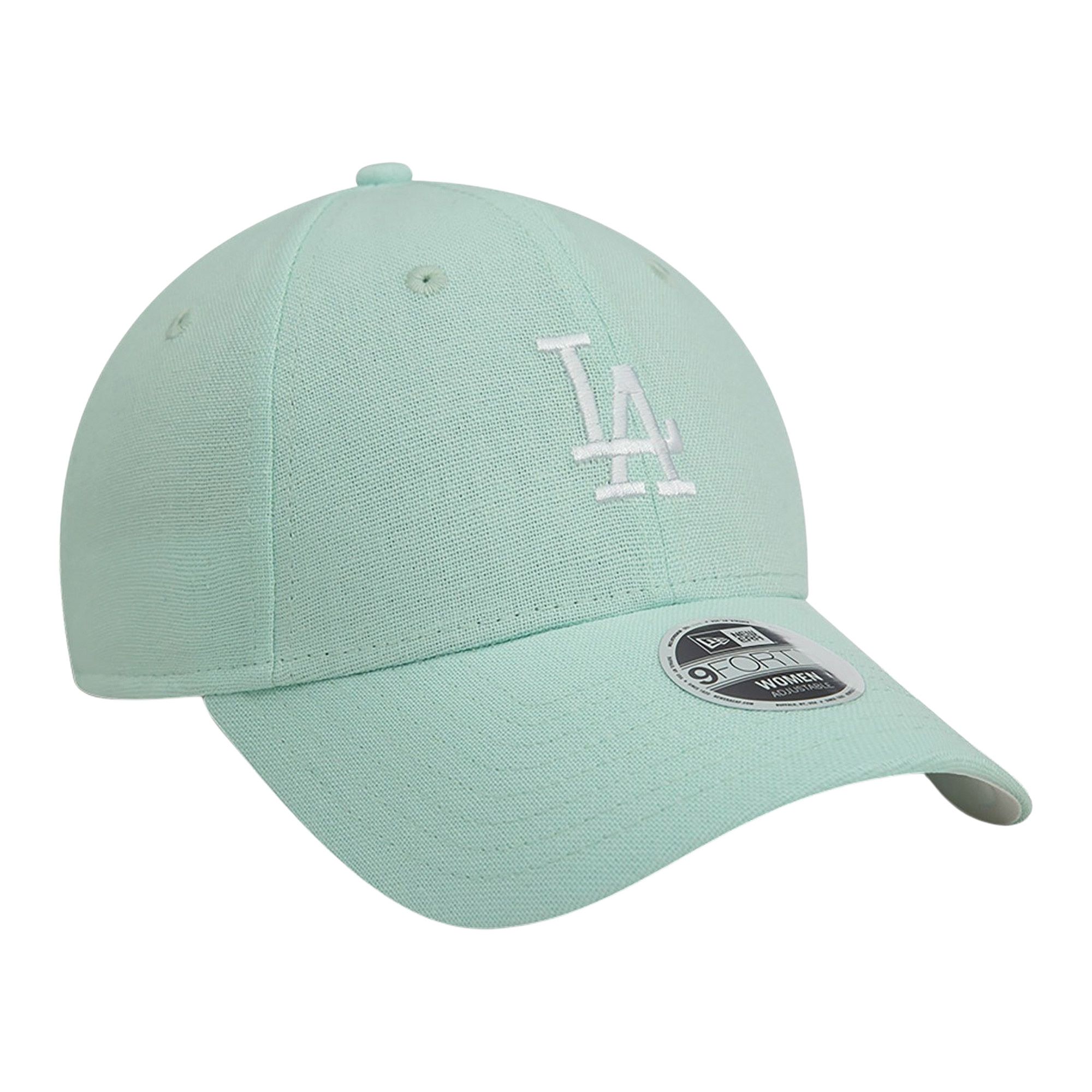 New Era LA Dodgers MLB Linnen 9Forty Cap Dames