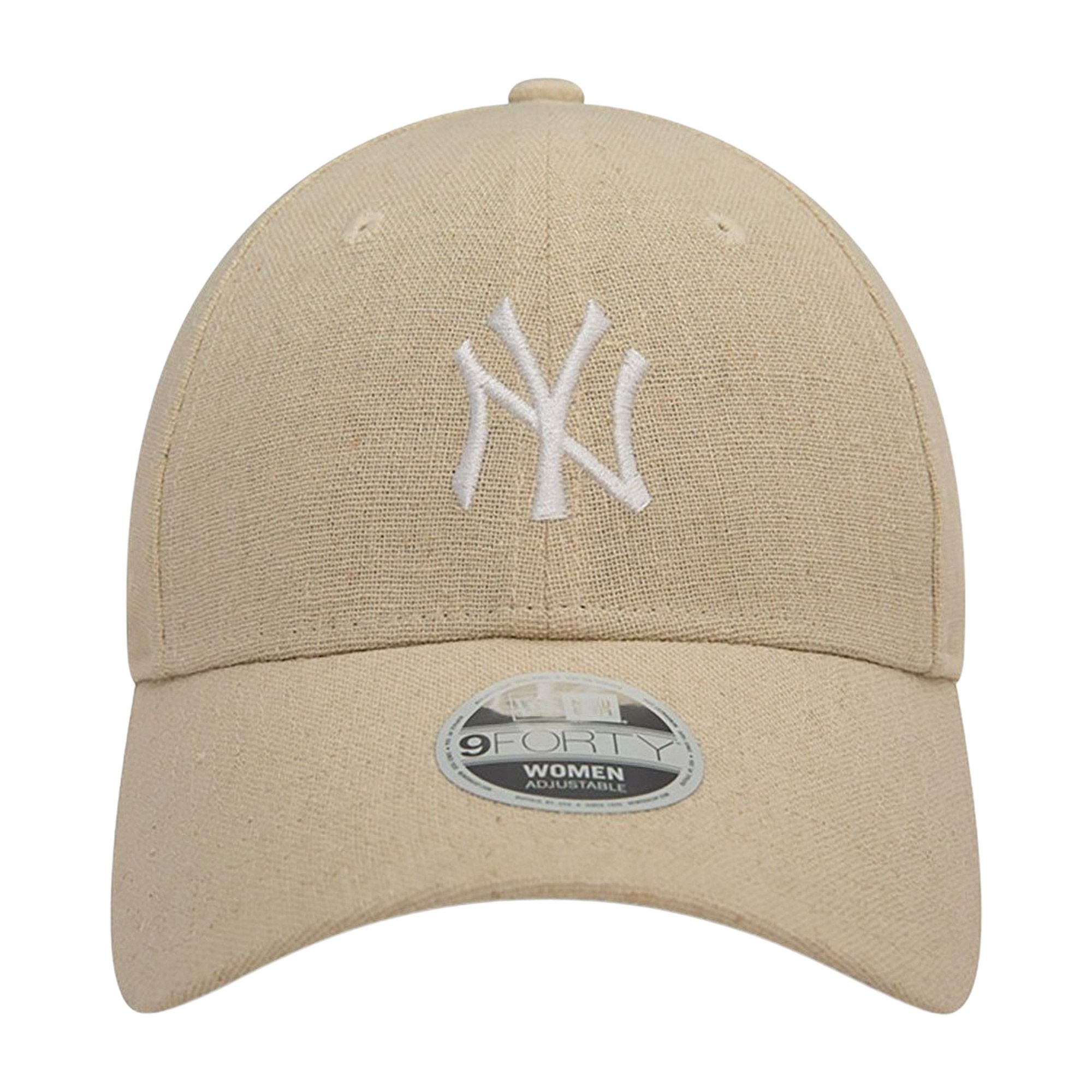 New Era NY Yankees MLB Linnen 9Forty Cap Dames