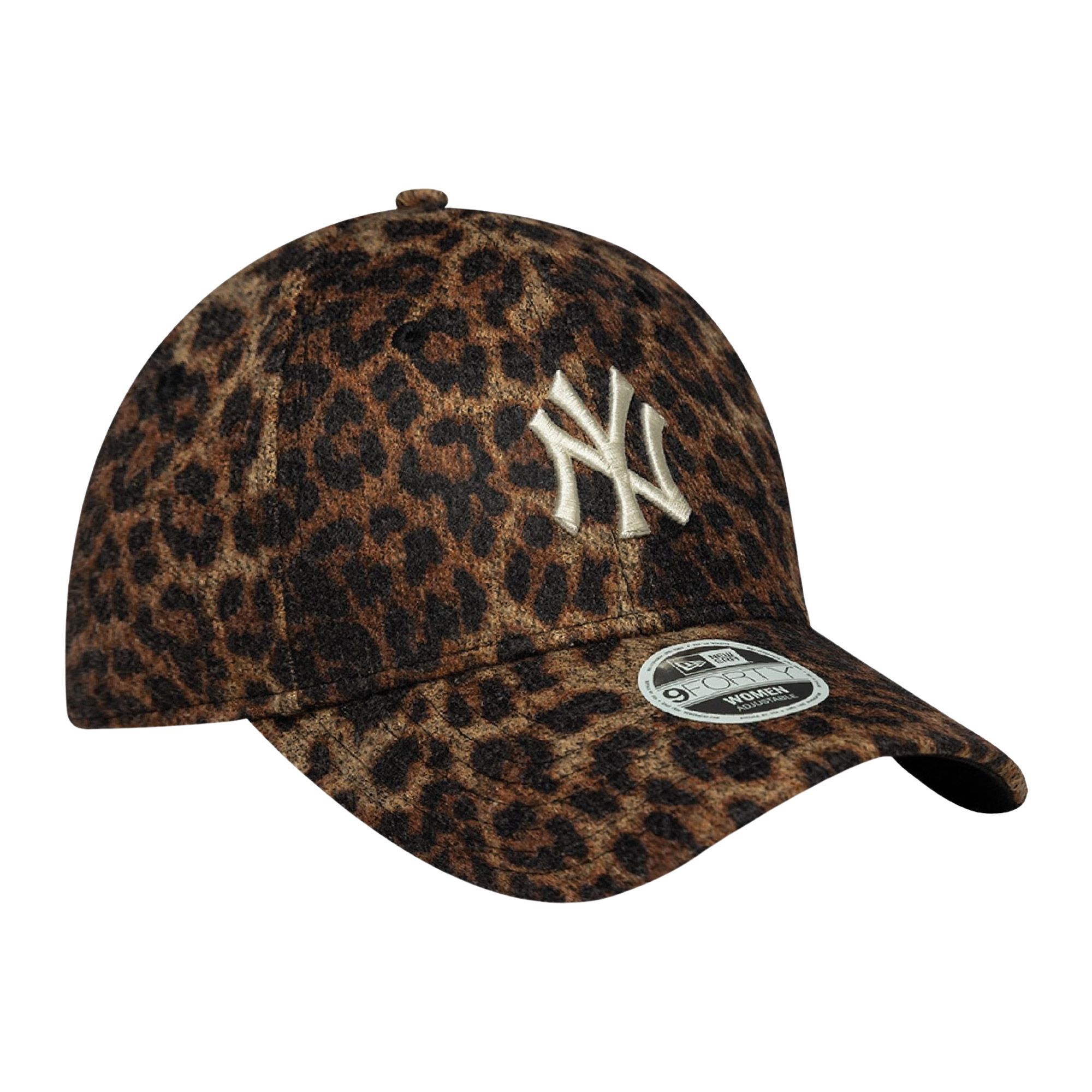 New Era 9FORTY Leopard NY Yankees Cap Dames