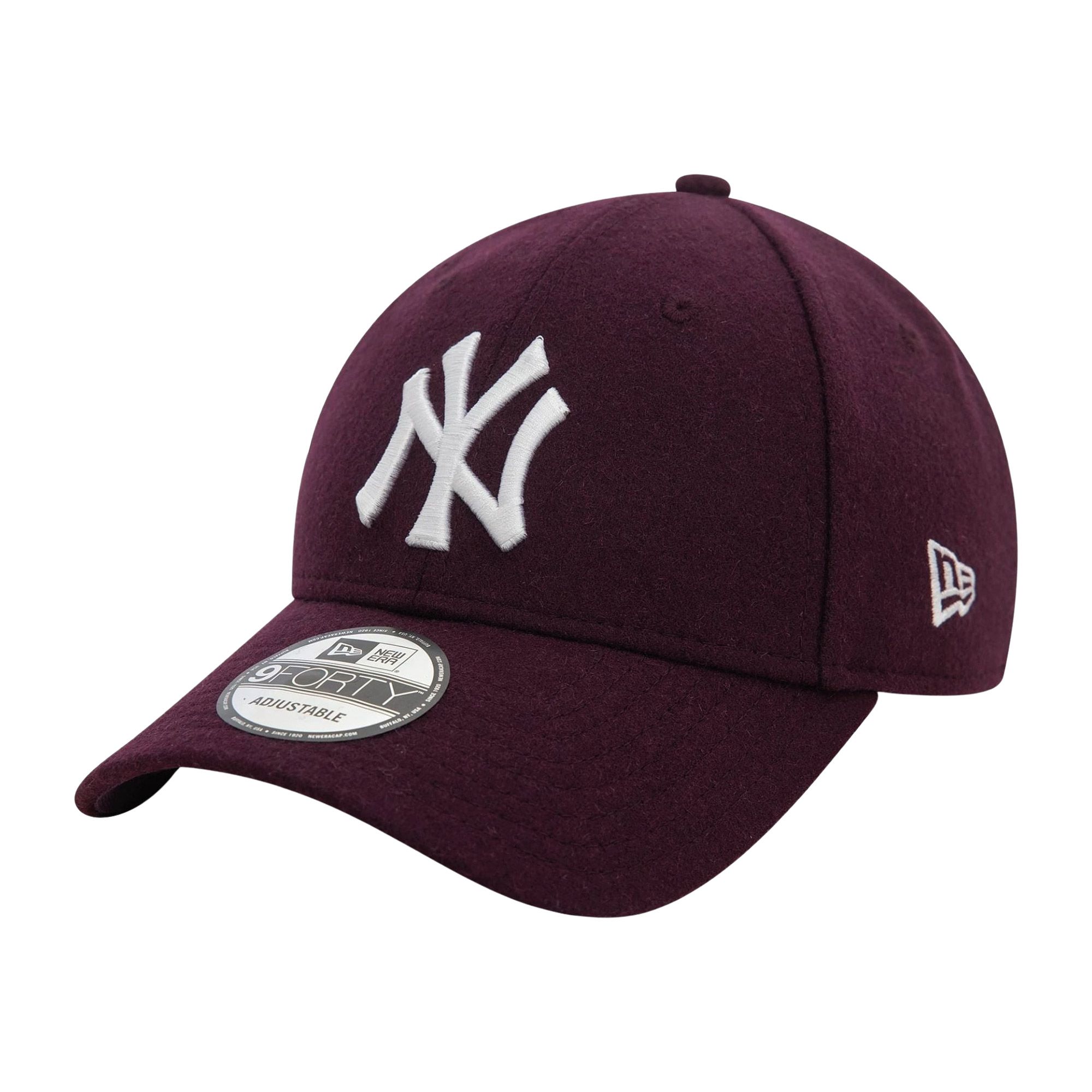 New Era NY Yankees Melton Wool 9Forty Cap Senior