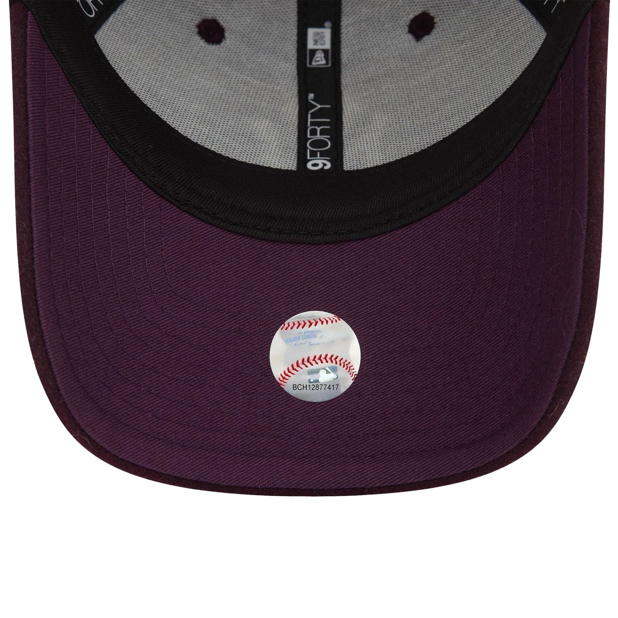 New Era NY Yankees Melton Wool 9Forty Cap Senior