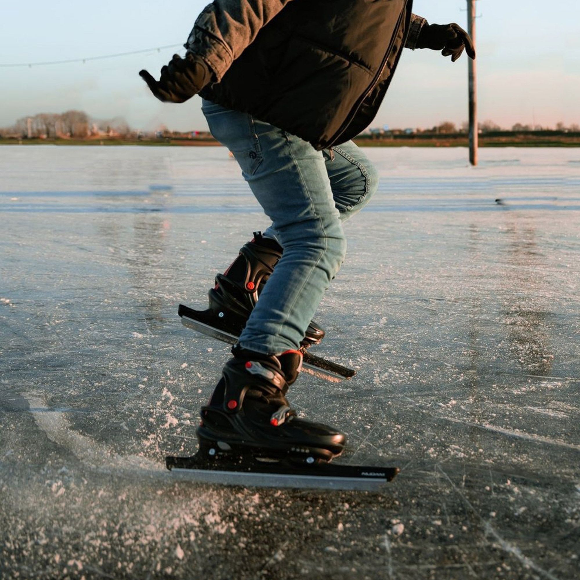 Nijdam Speed Demon Patin à glace junior (ajustable)