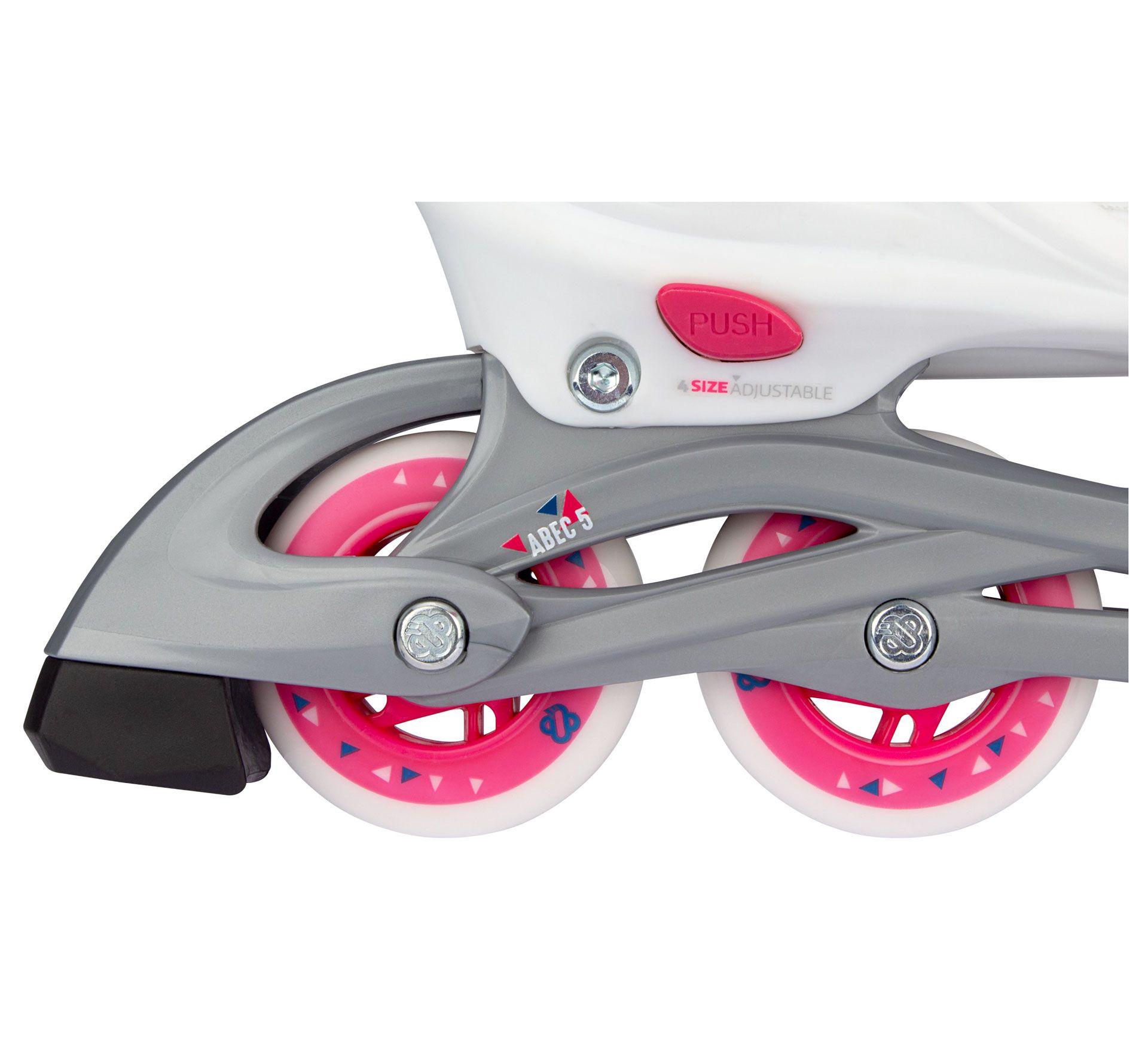 Nijdam White Wedge Skate Junior