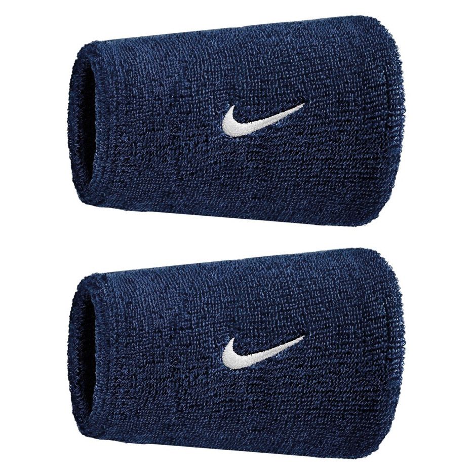 Nike Swoosh Classic Doublewide Polsbandjes (2-pack)