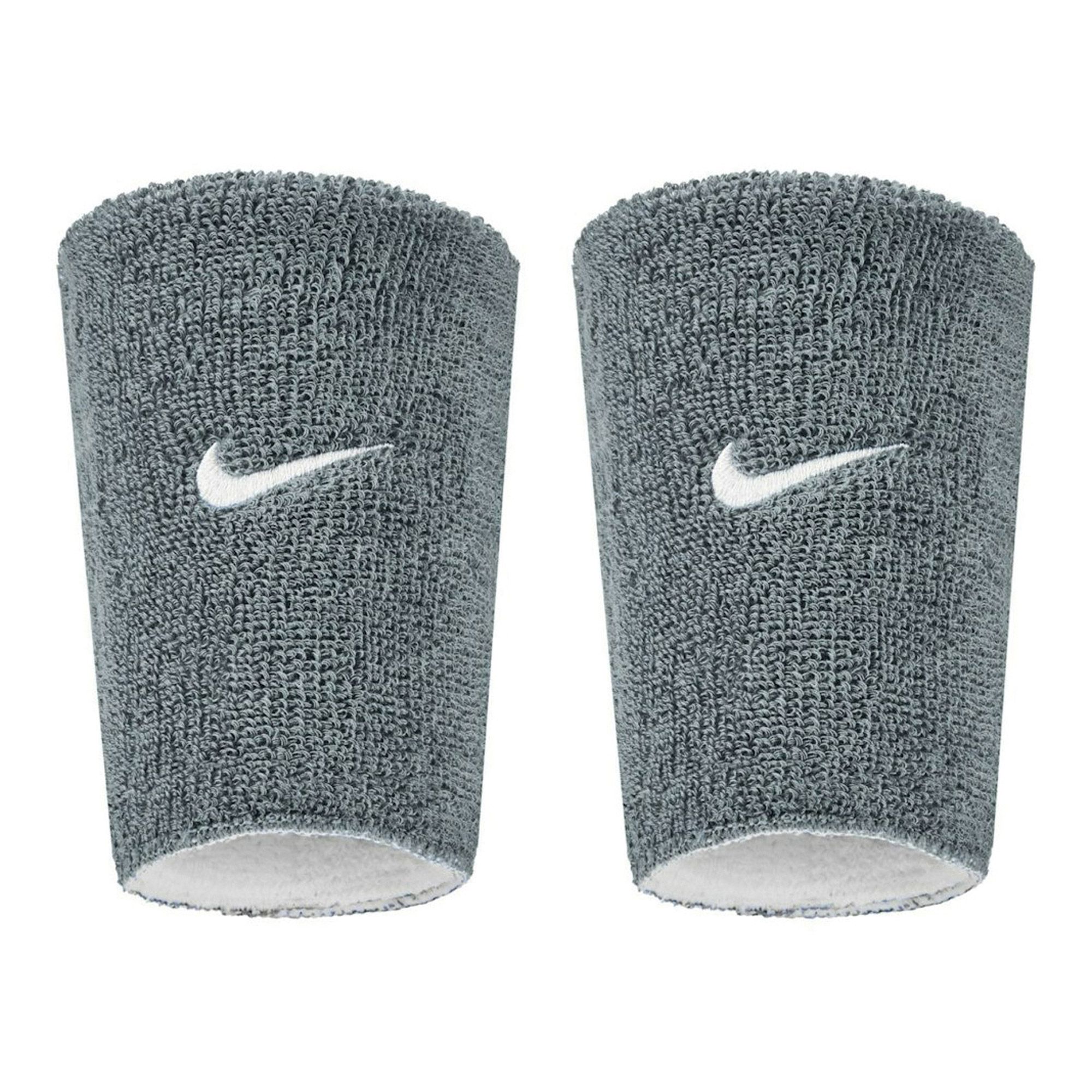 Nike Swoosh Classic Reversible Doublewide Poignets (lot de 2)